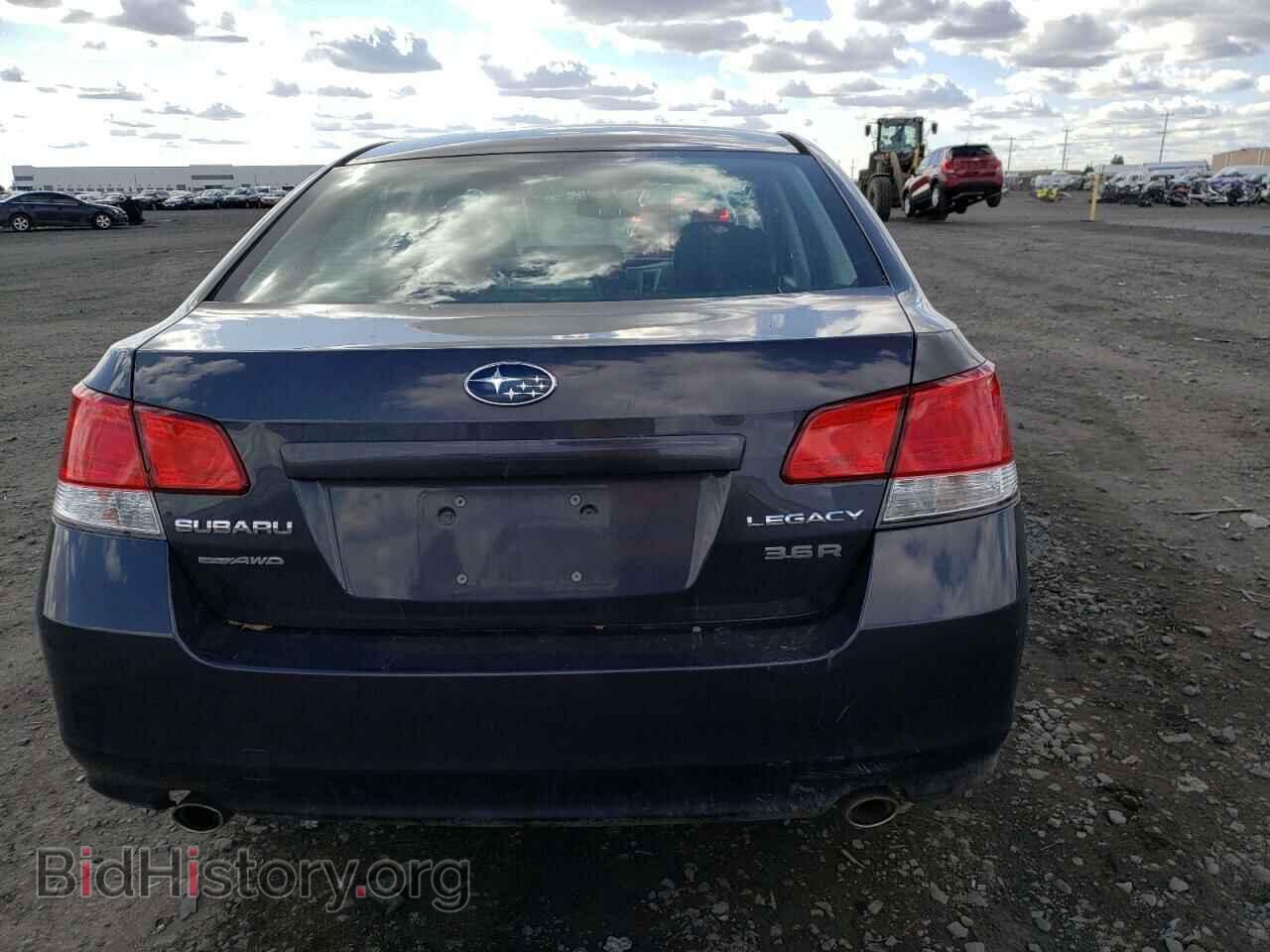 2011 SUBARU LEGACY - VIN: 4S3BMEA65B2240908 - Фото 6