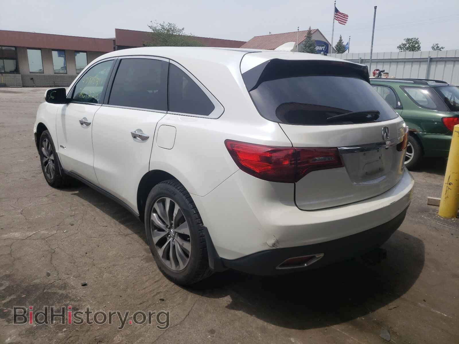 2014 ACURA MDX - VIN: 5FRYD4H44EB007787 - Фото 3