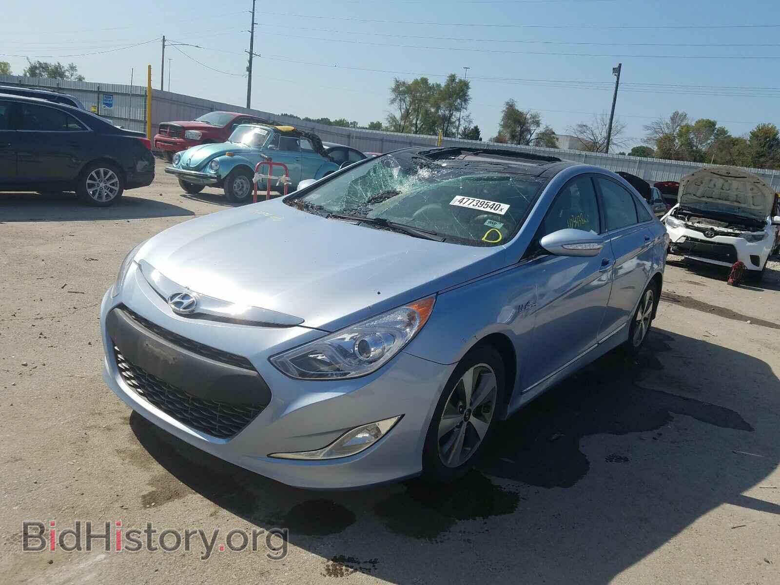 2012 HYUNDAI SONATA - VIN: KMHEC4A44CA055292 - Фото 2