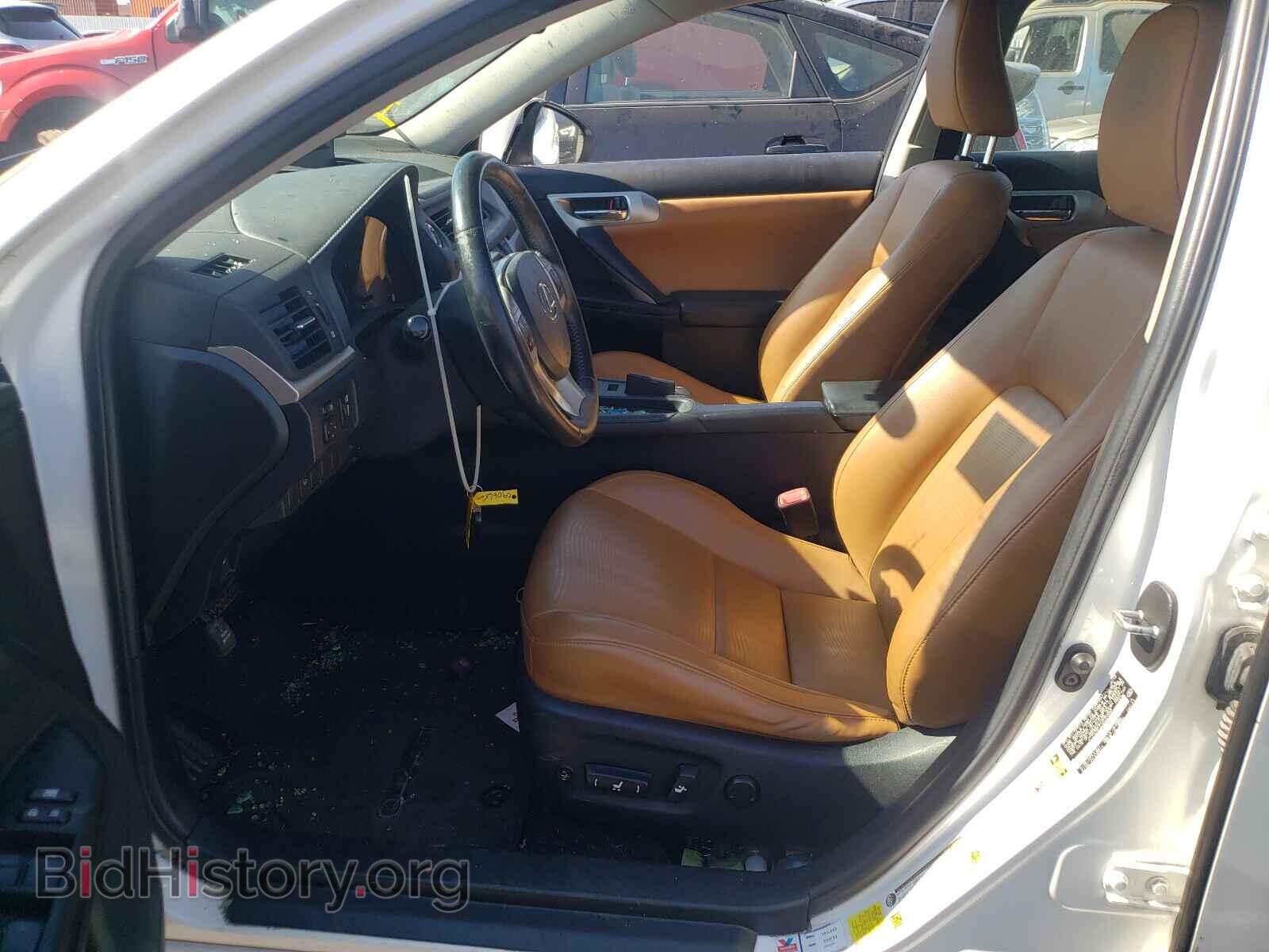2012 LEXUS CT 200 - VIN: JTHKD5BH5C2090668 - Фото 5