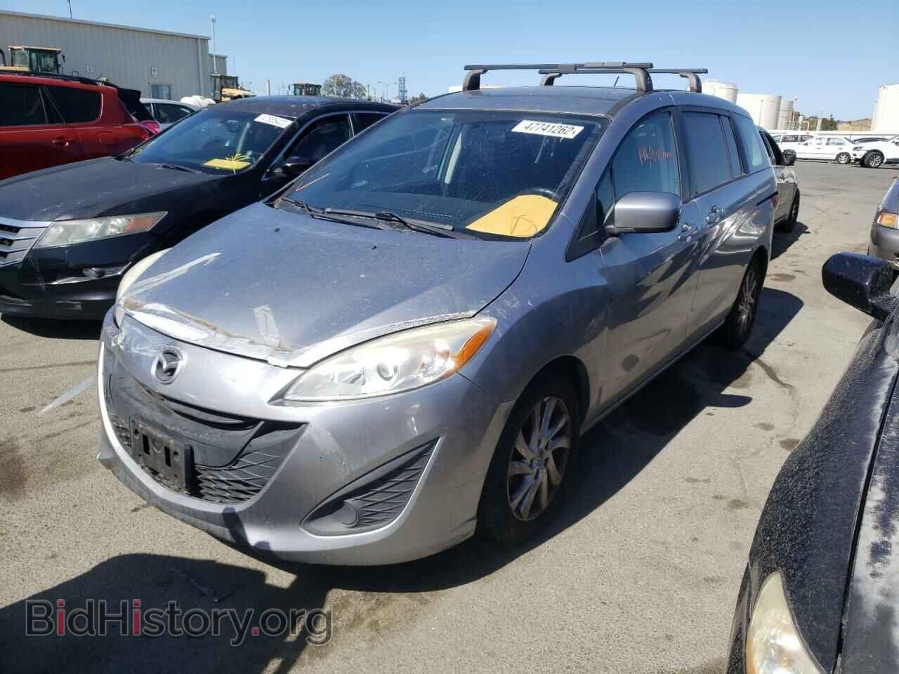 2012 MAZDA 5 - VIN: JM1CW2BL6C0127323 - Фото 2