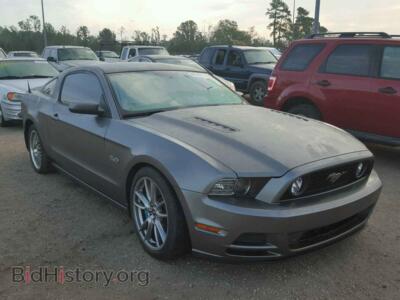 2014 Ford MUSTANG GT, gray — VIN 1ZVBP8CF8E5247700, Copart
