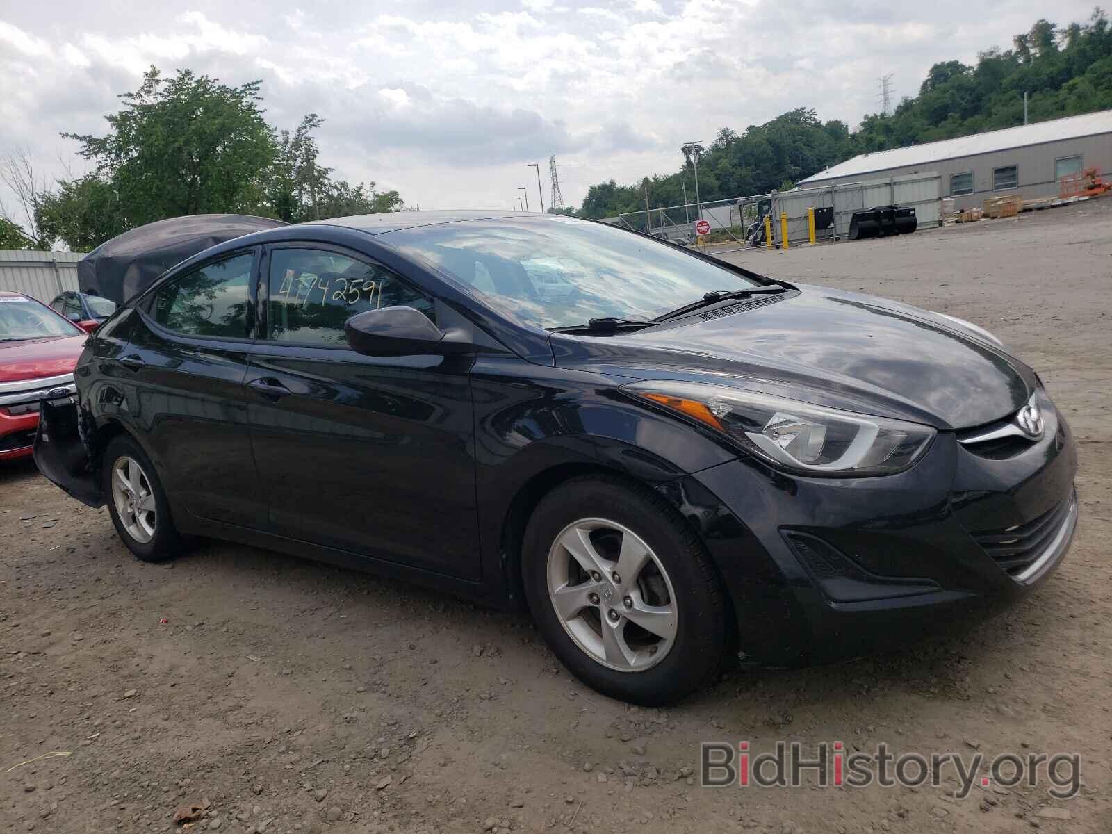 Photo 5NPDH4AE7EH545408 - HYUNDAI ELANTRA 2014