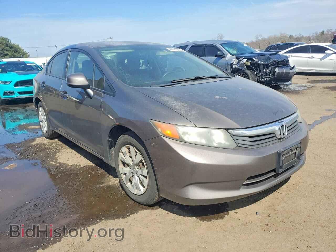 2012 HONDA CIVIC - VIN: 2HGFB2F52CH604752 - Фото 4