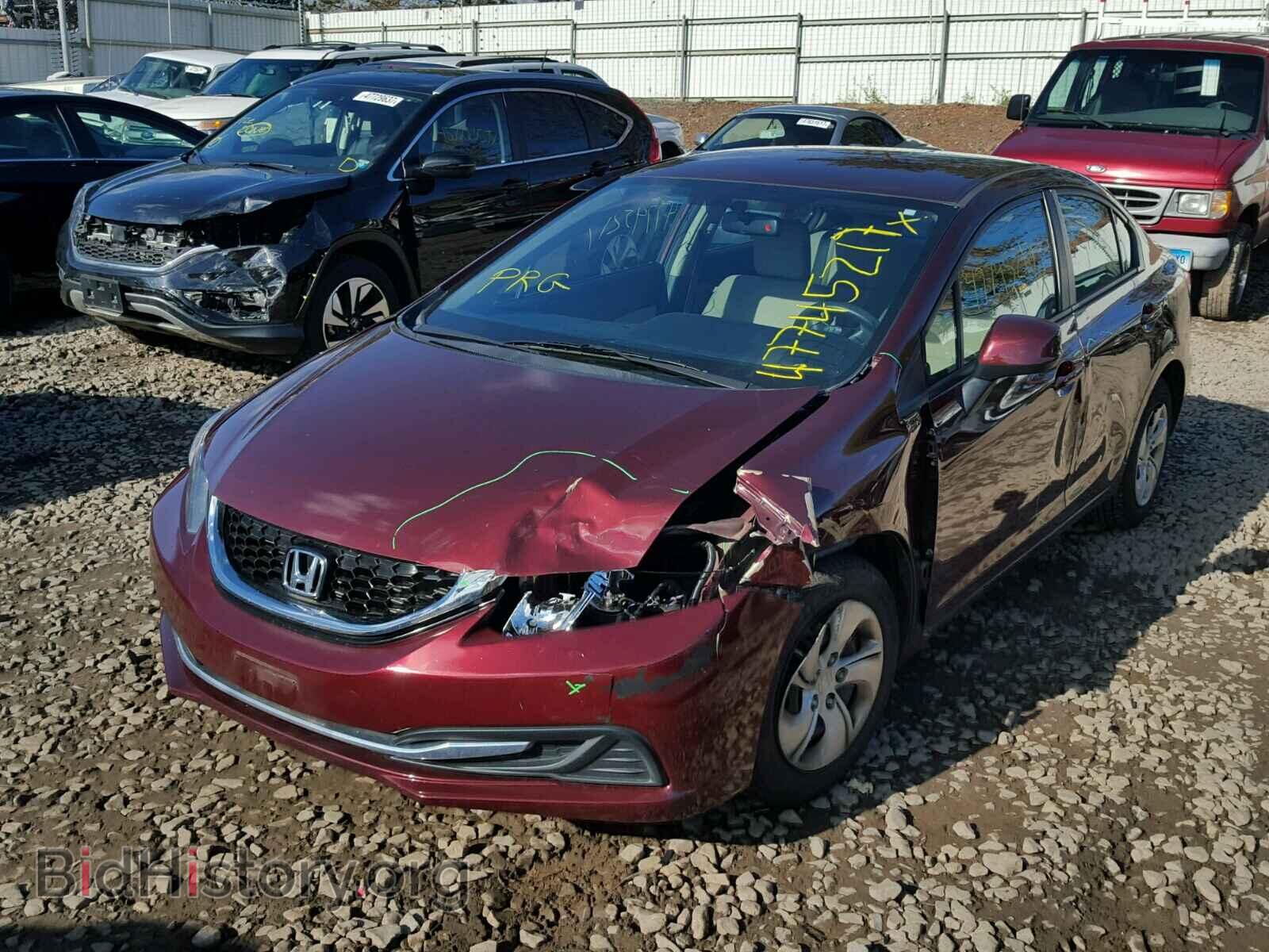 2013 HONDA CIVIC - VIN: 19XFB2F59DE237134 - Фото 2