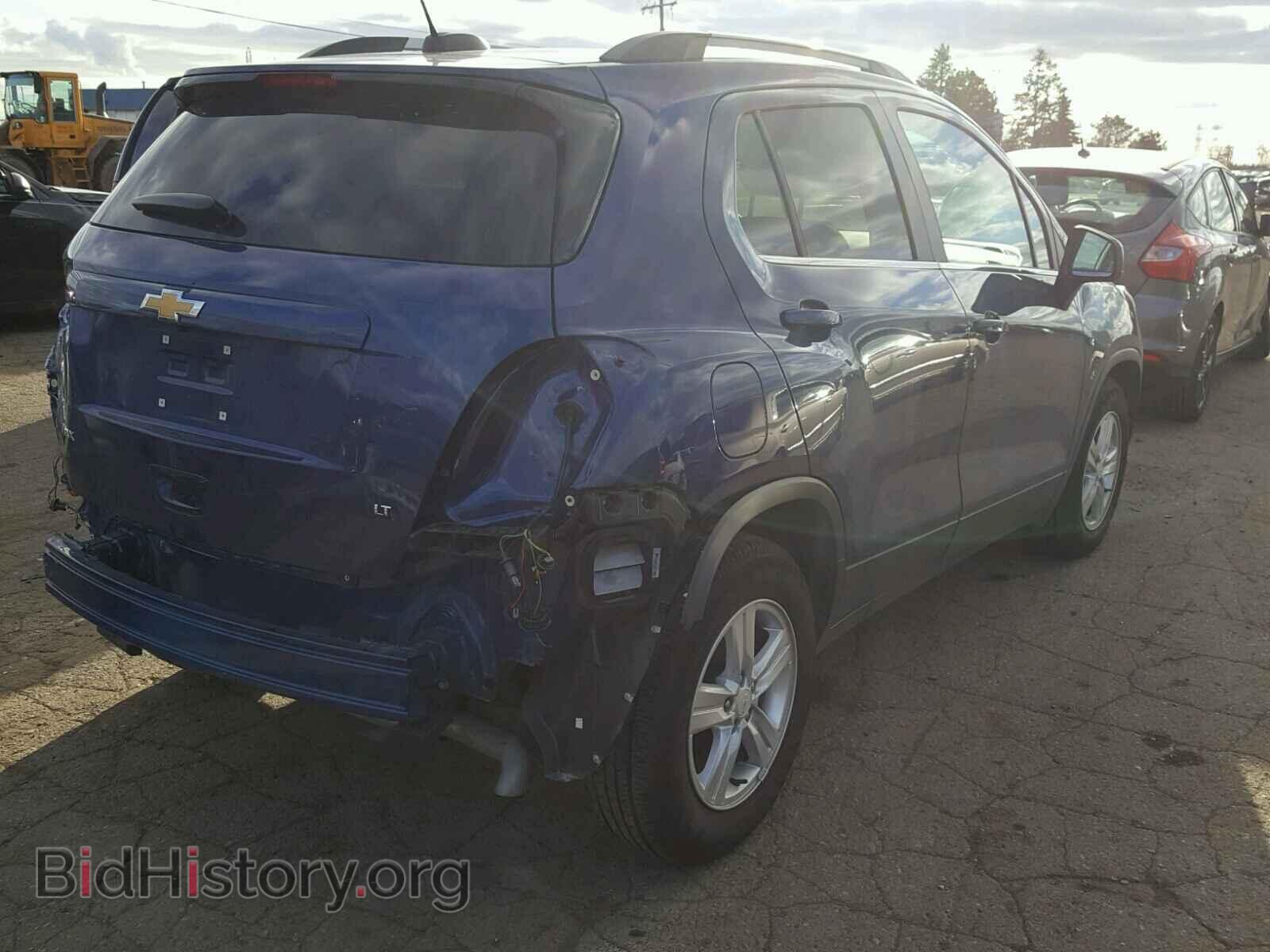 2017 CHEVROLET TRAX - VIN: 3GNCJLSB6HL174297 - Фото 4