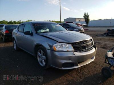 2013 Dodge AVENGER Avenger SE, silver — VIN 1C3CDZAB9DN604259, Copart