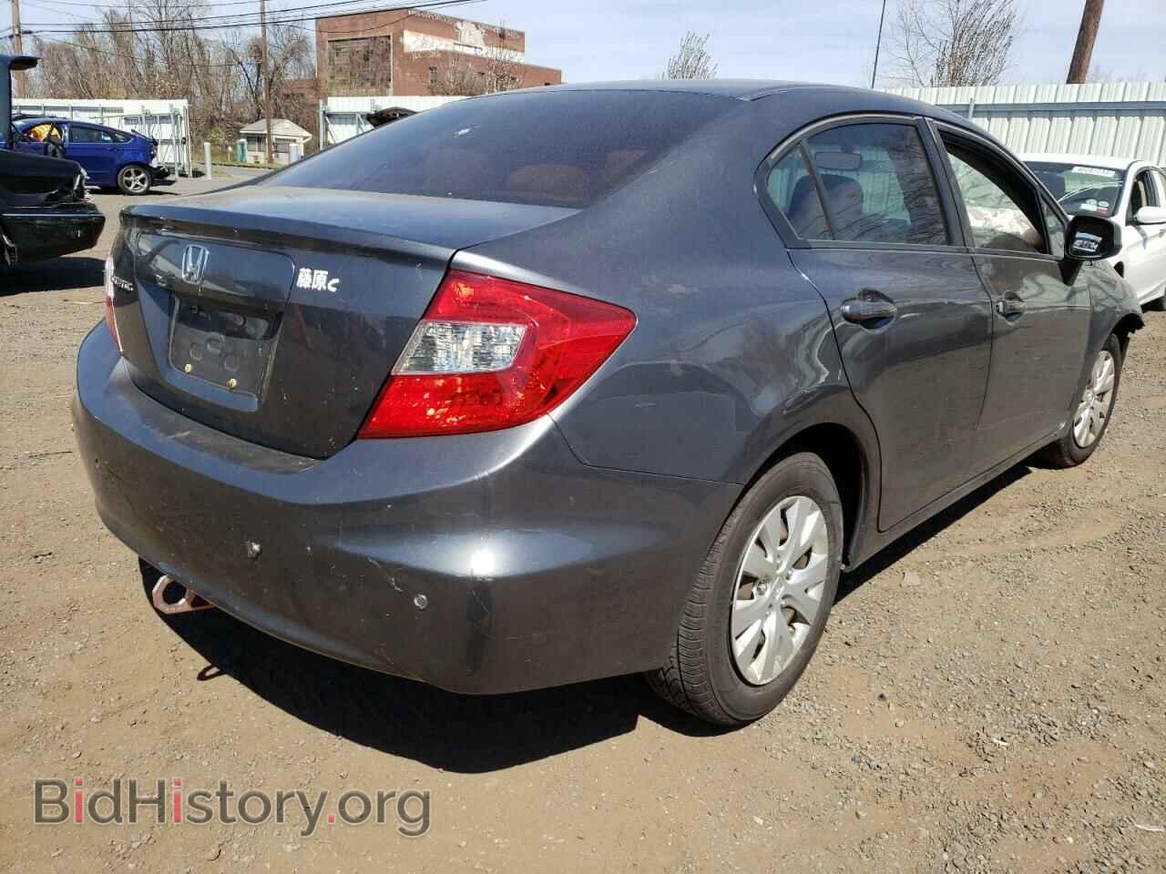 2012 HONDA CIVIC - VIN: 19XFB2F55CE312667 - Фото 3