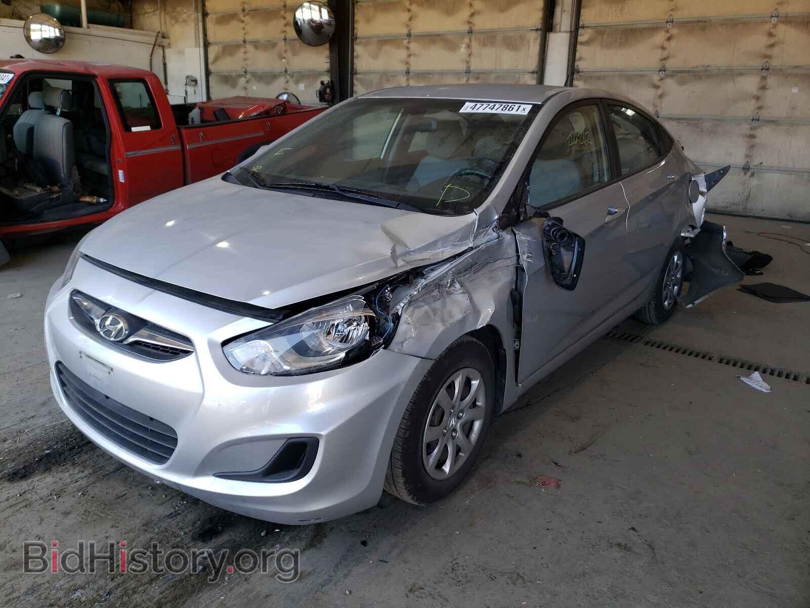 2014 HYUNDAI ACCENT - VIN: KMHCT4AE2EU695454 - Фото 2