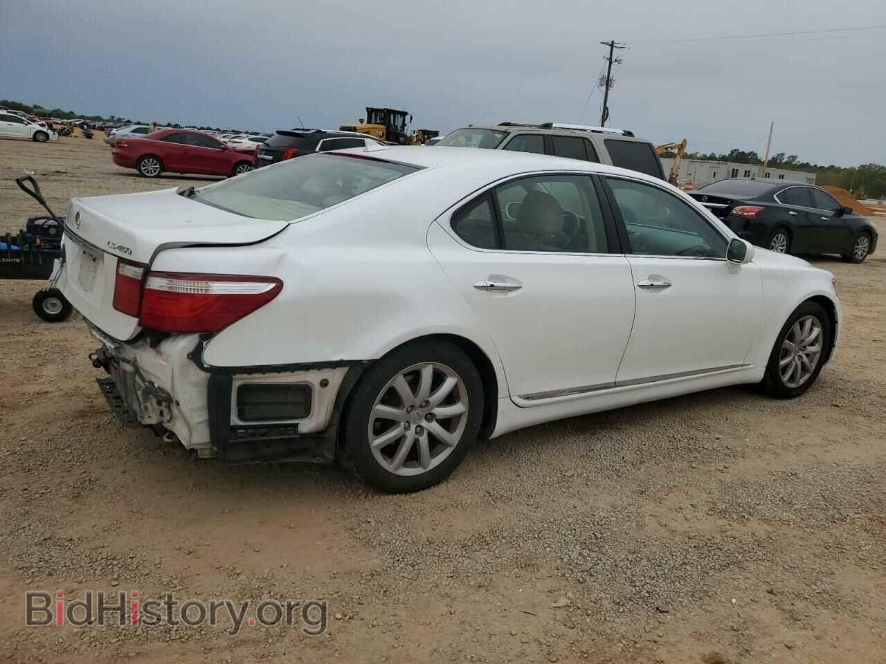 2008 LEXUS LS460 - VIN: JTHBL46F185070526 - Фото 3