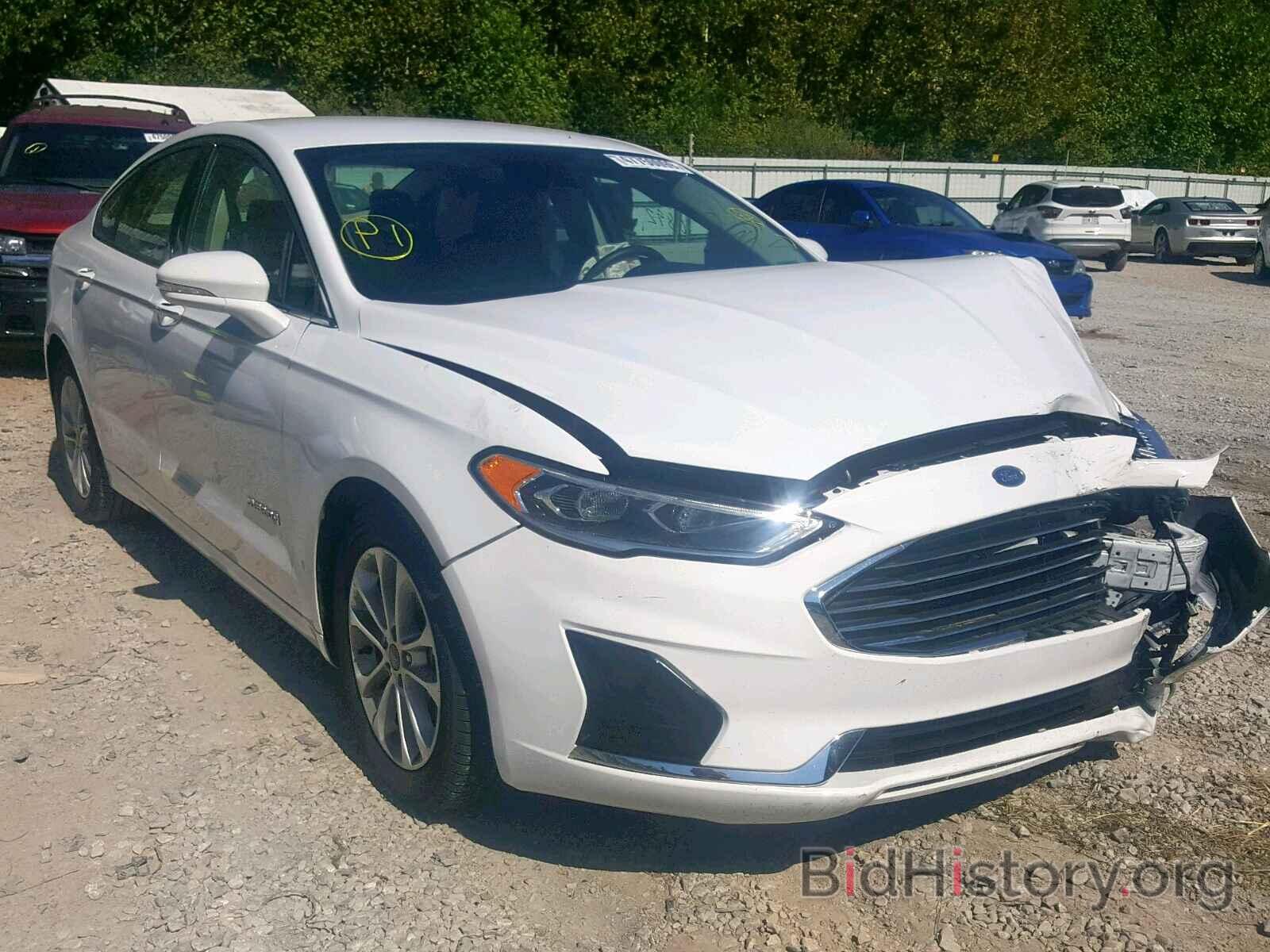 Photo 3FA6P0MU3KR136876 - FORD FUSION SEL 2019