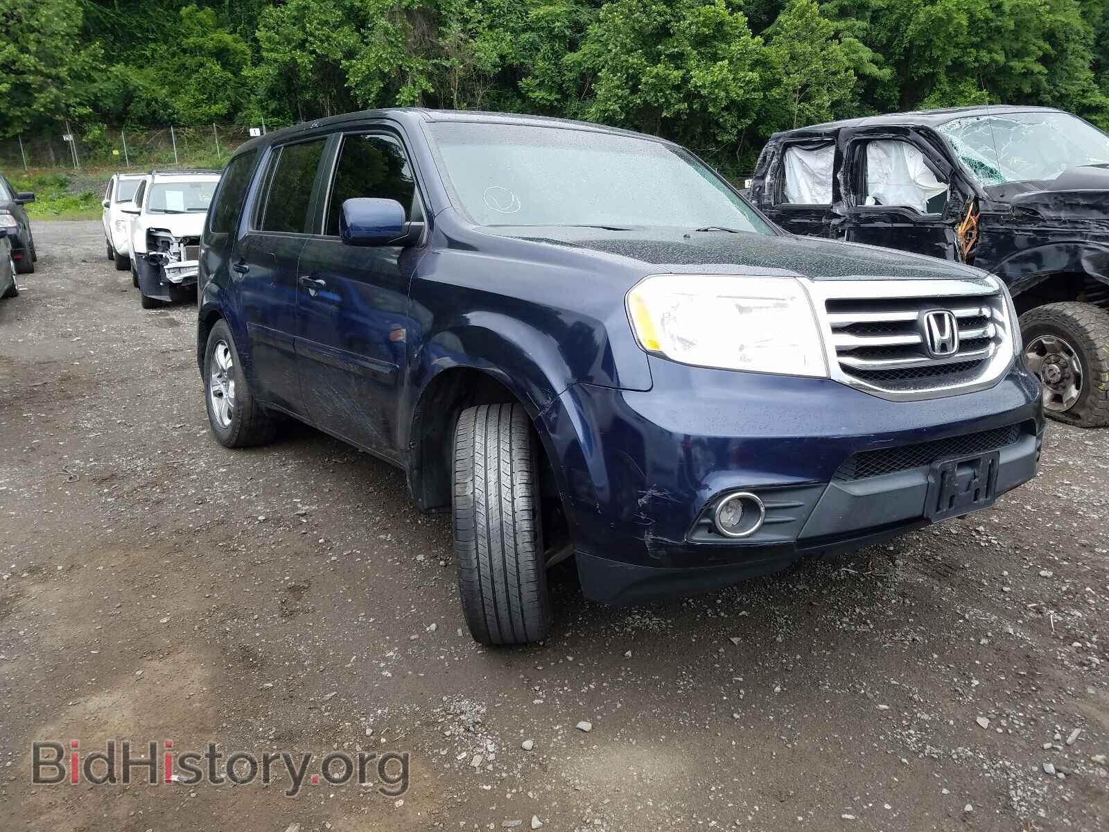 Photo 5FNYF4H5XDB079368 - HONDA PILOT 2013