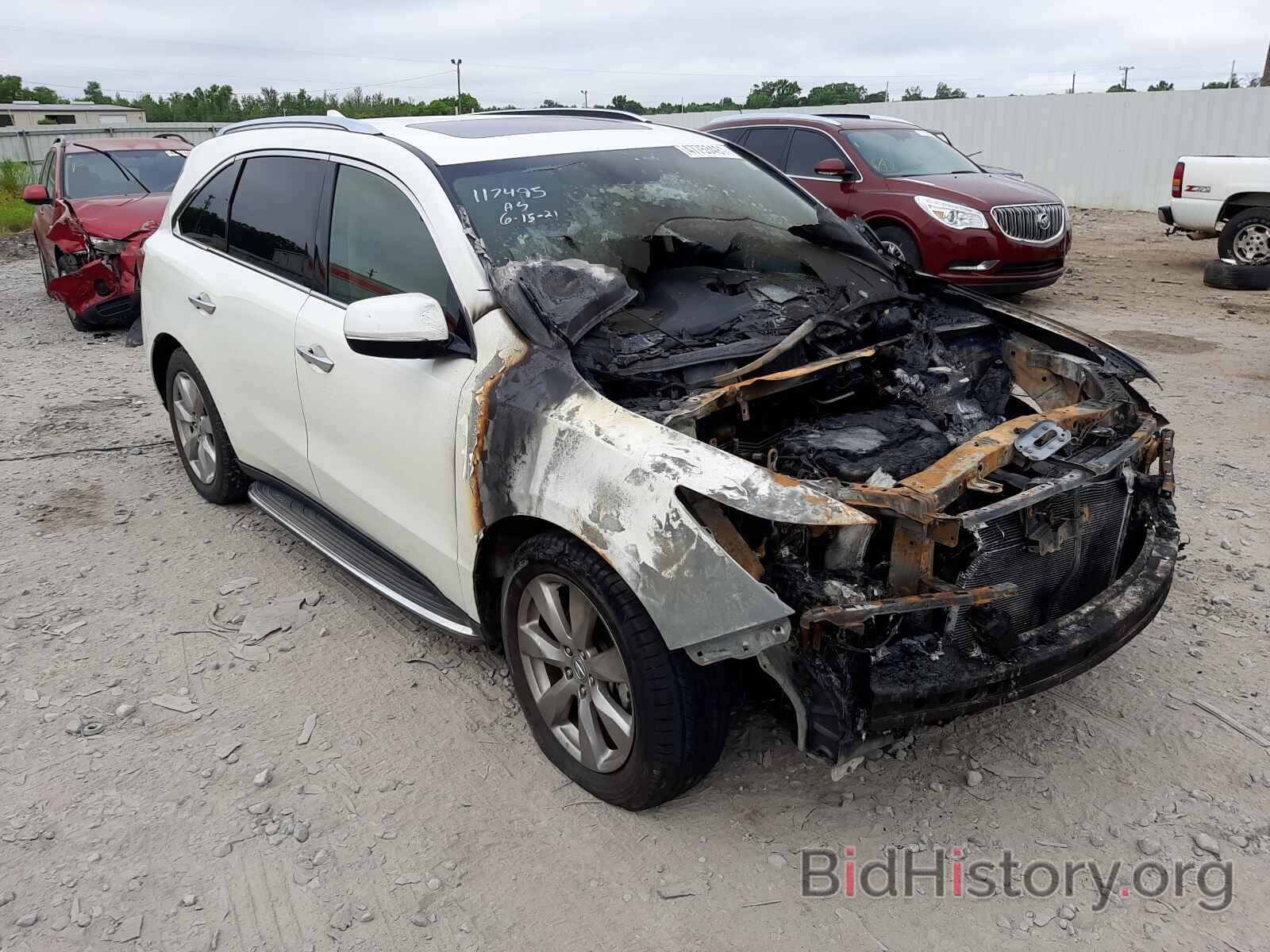 Фотография 5FRYD3H89FB007380 - ACURA MDX 2015