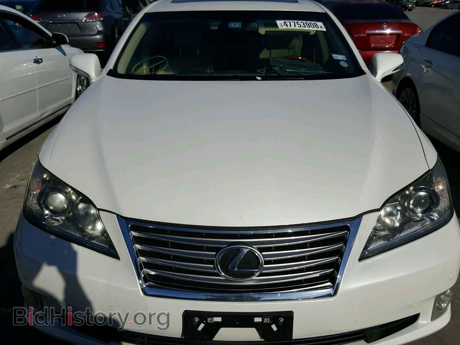 2011 LEXUS ES350 - VIN: JTHBK1EG3B2447376 - Фото 9