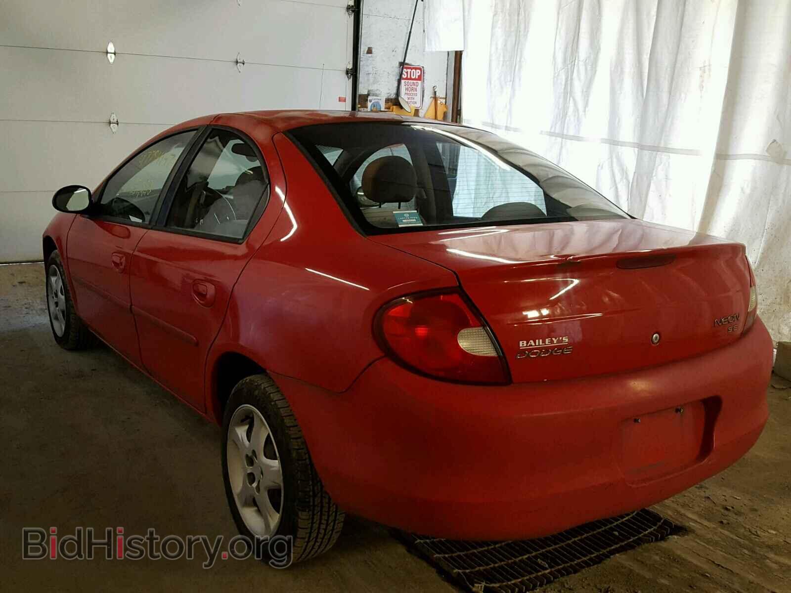2002 DODGE NEON - VIN: 1B3AS46C52D579264 - Фото 3