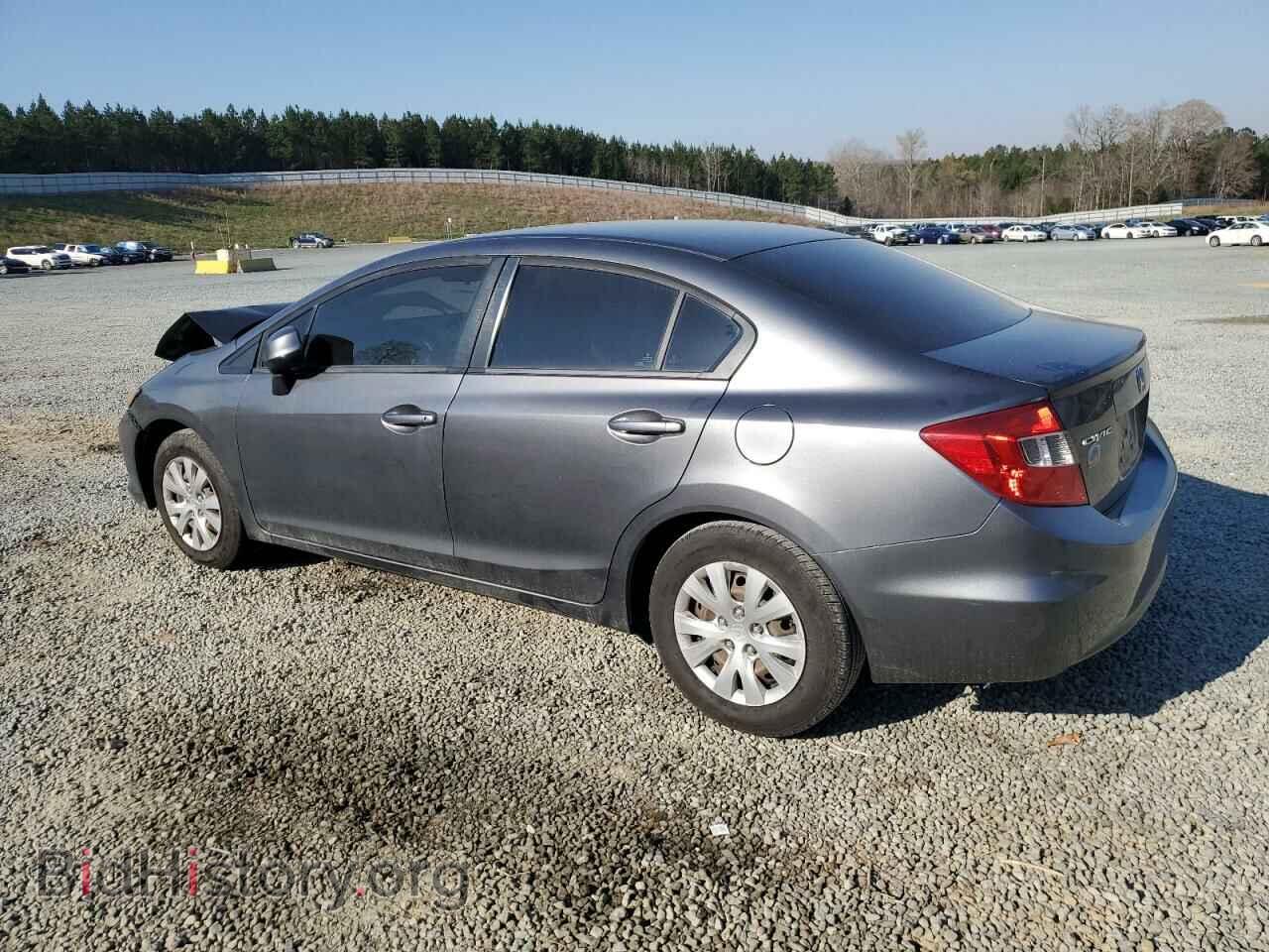 2012 HONDA CIVIC - VIN: 2HGFB2F54CH314612 - Фото 2