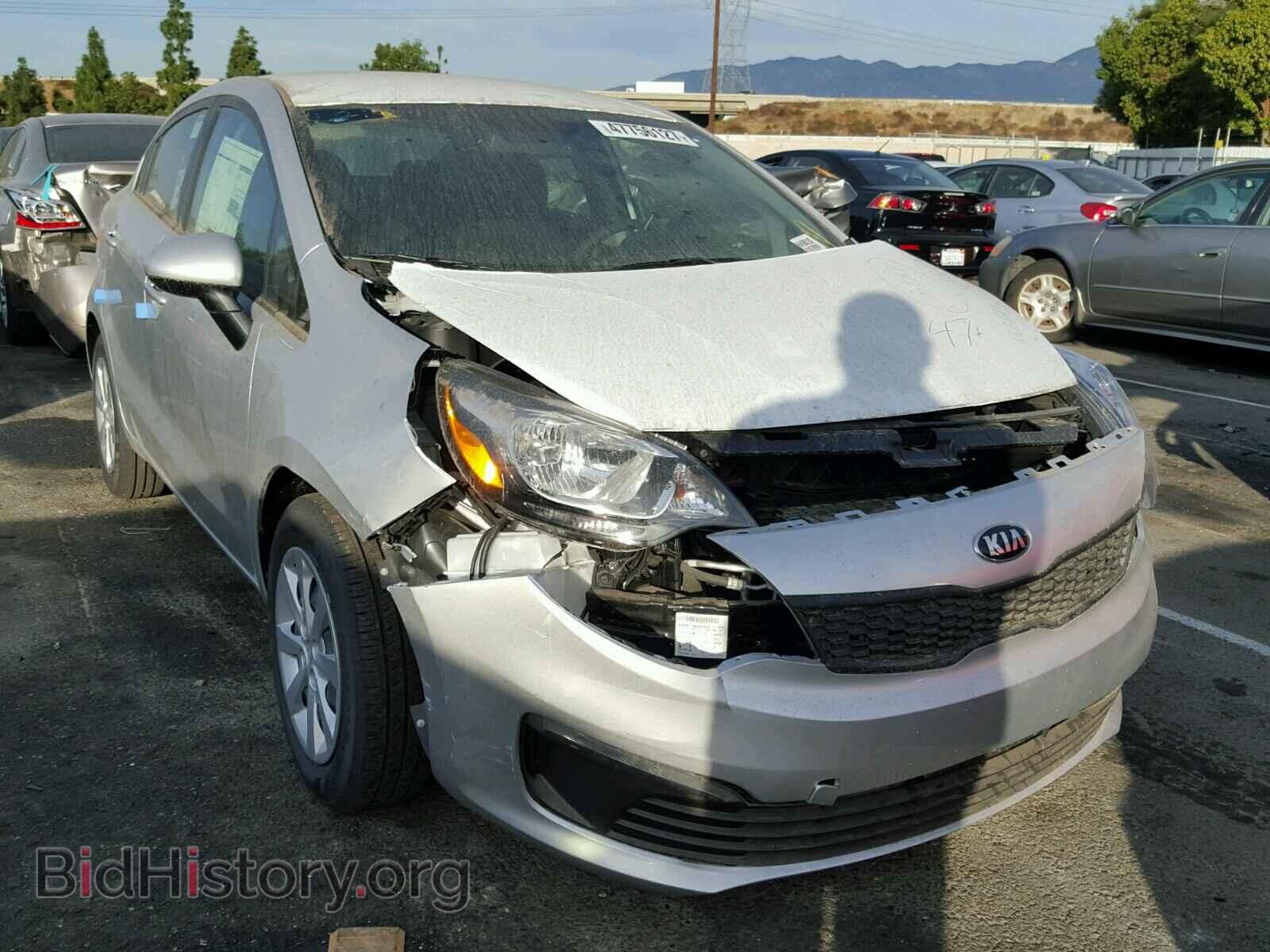 Фотография KNADM4A34H6037872 - KIA RIO 2017