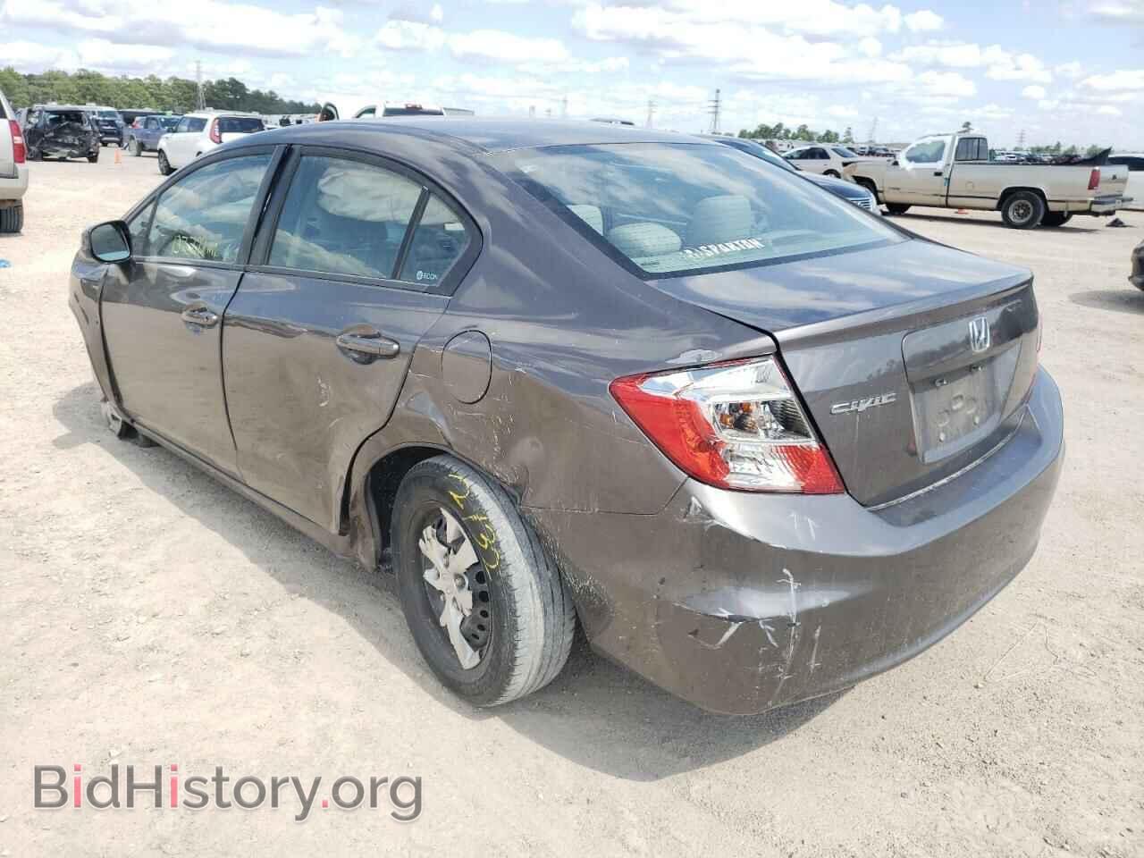 2012 HONDA CIVIC - VIN: 19XFB2F51CE085137 - Фото 3