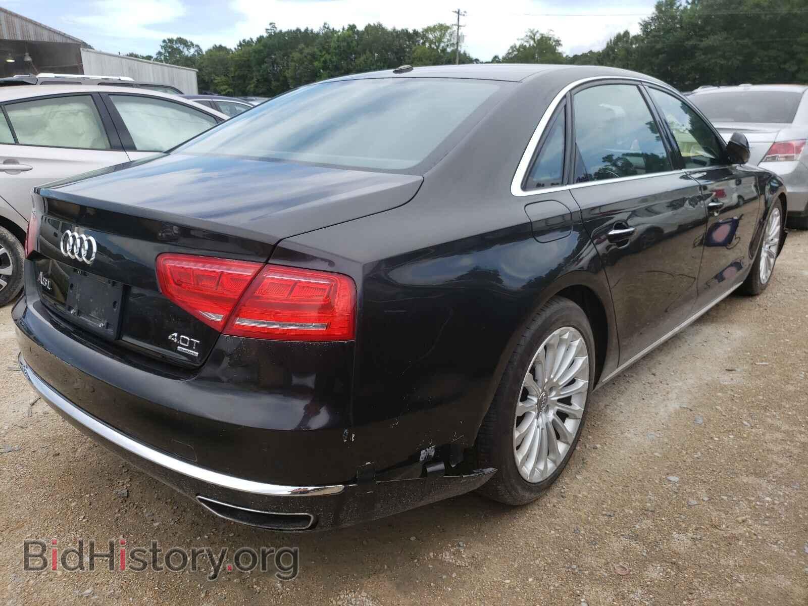 2013 AUDI A8 - VIN: WAUR2AFD0DN010681 - Фото 4