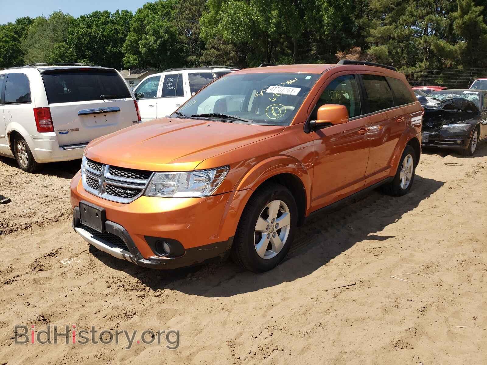2011 DODGE JOURNEY - VIN: 3D4PH1FG6BT530287 - Фото 2