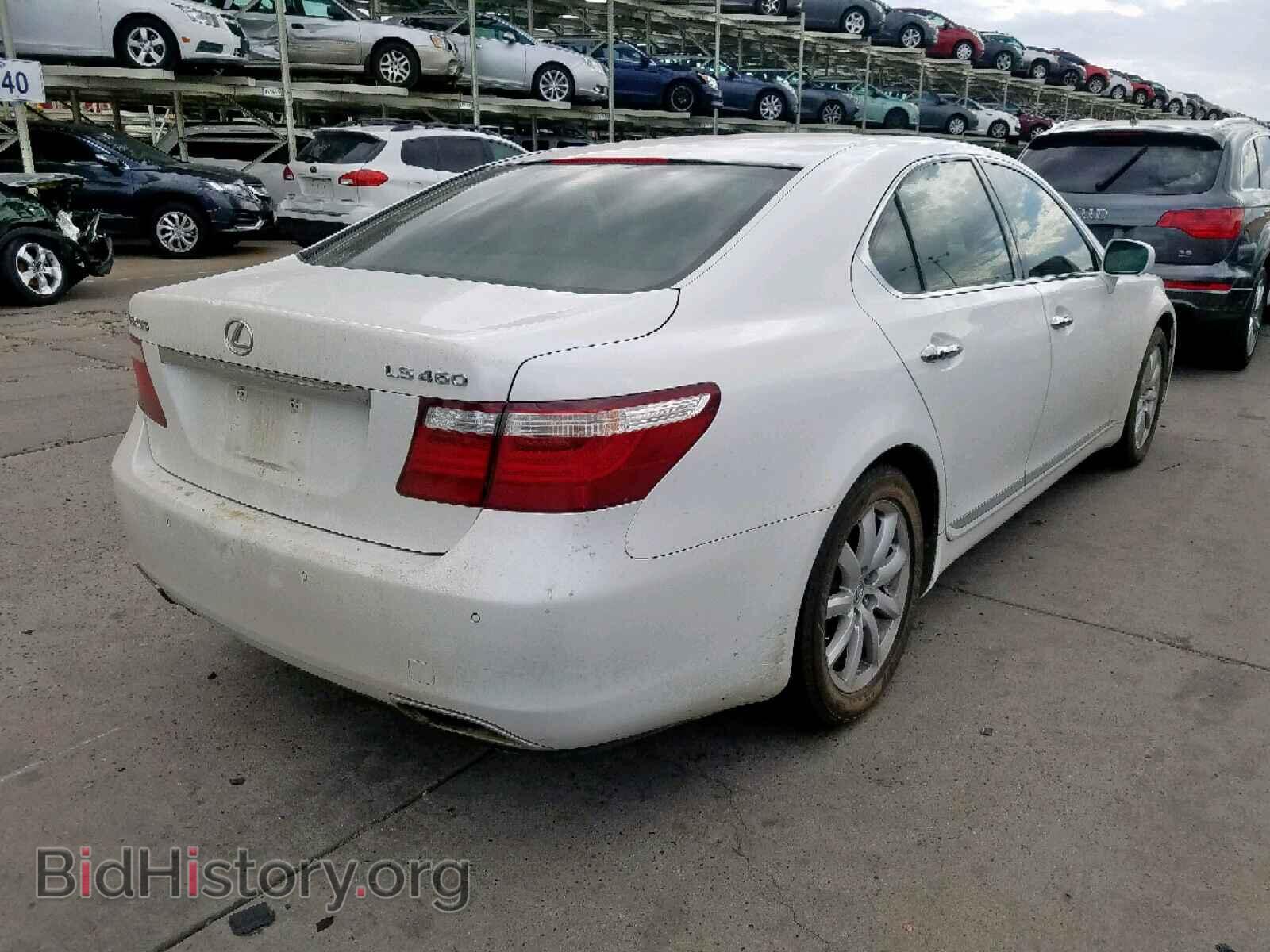 2007 LEXUS LS460 - VIN: JTHBL46F075003785 - Фото 4