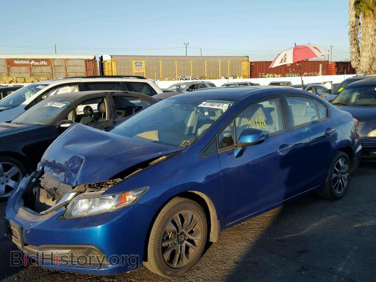 2013 HONDA CIVIC - VIN: 19XFB2F88DE287534 - Фото 2
