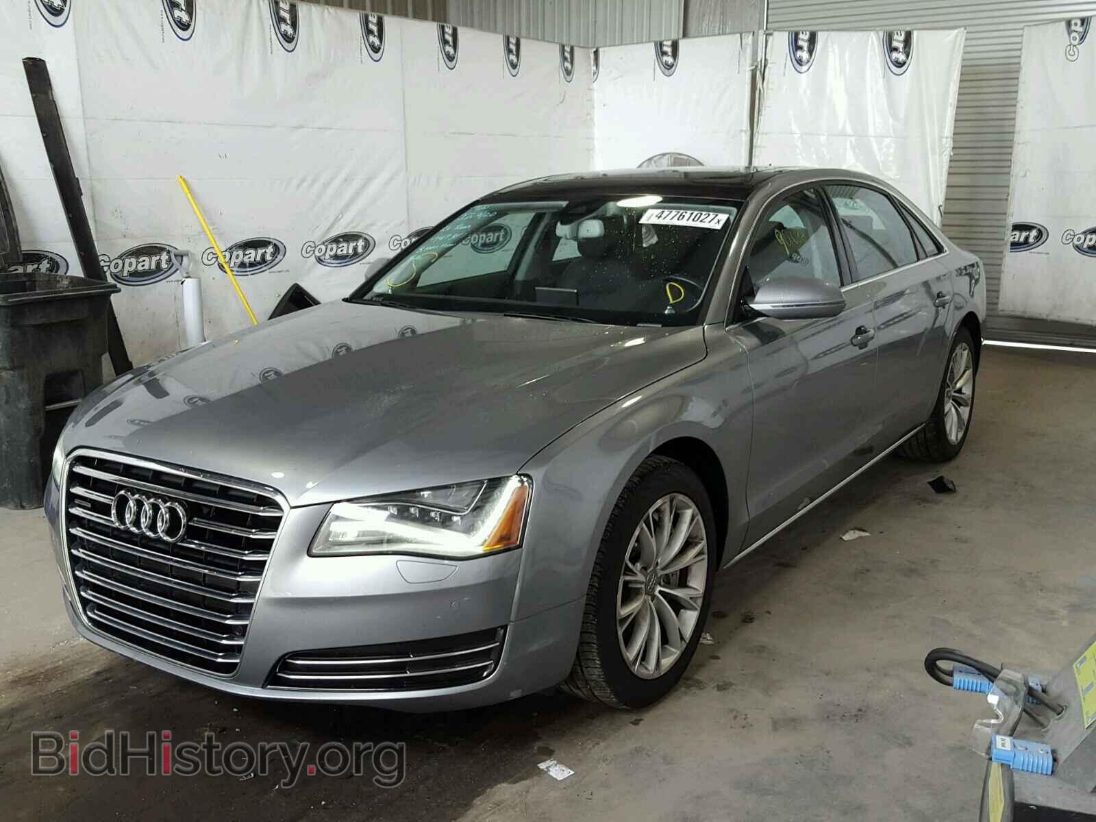 2011 AUDI A8 - VIN: WAURVAFD5BN019302 - Фото 2