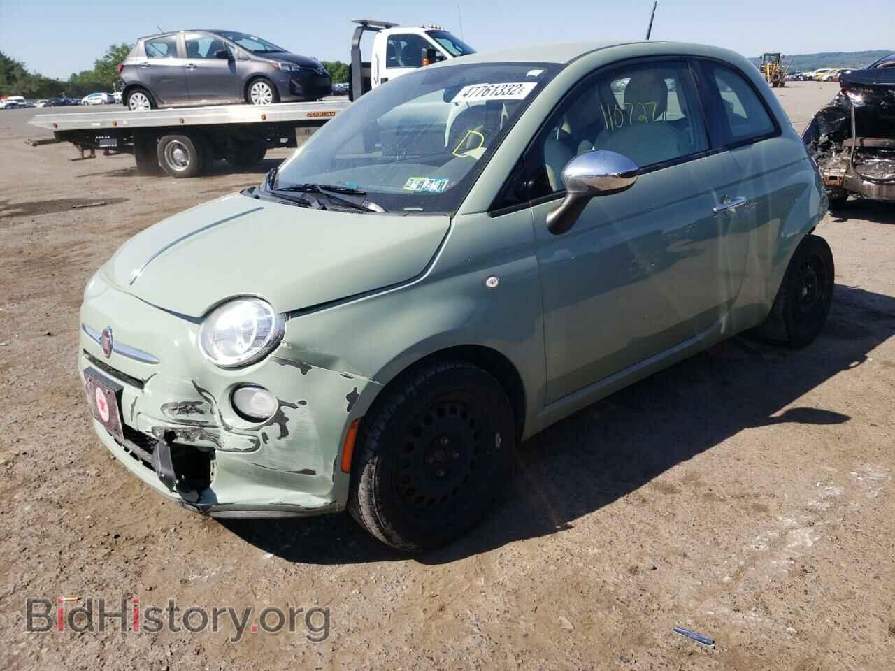 2014 FIAT 500 - VIN: 3C3CFFAR4ET164961 - Фото 2