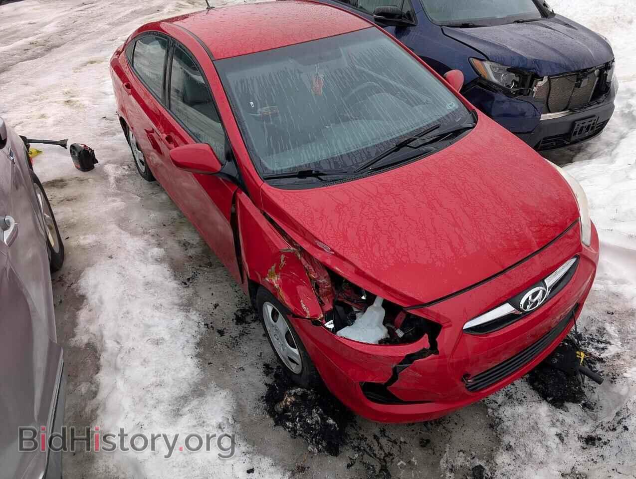 2013 HYUNDAI ACCENT - VIN: KMHCT4AE7DU309769 - Фото 4