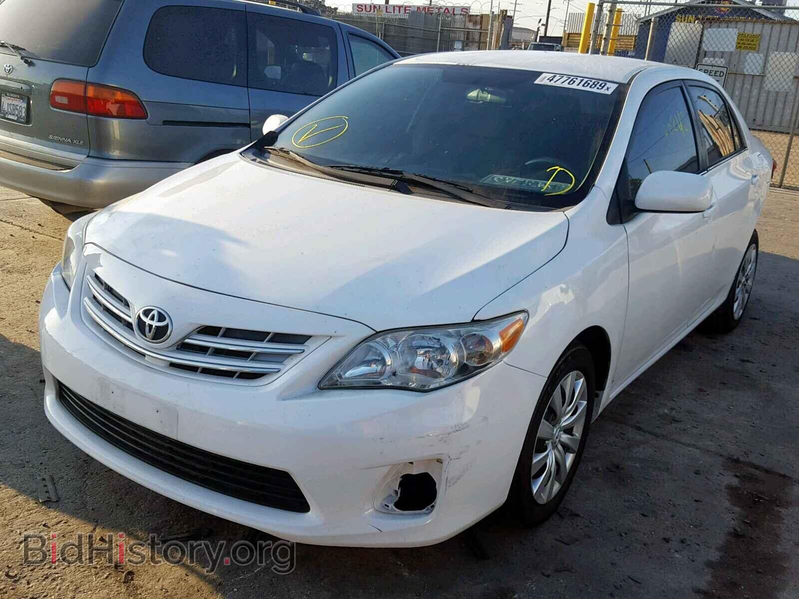 2013 TOYOTA COROLLA BA - VIN: 5YFBU4EE1DP076833 - Фото 2
