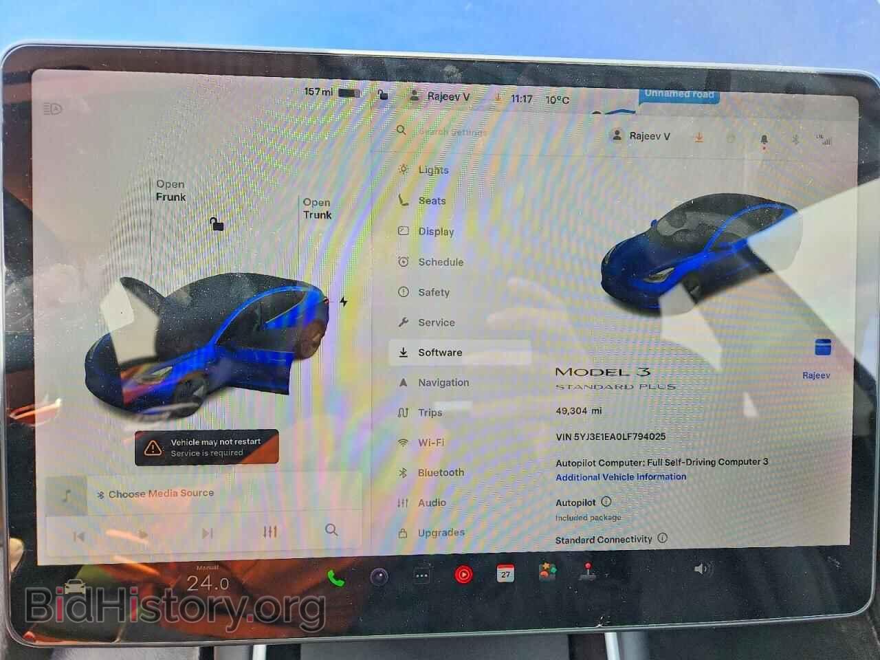 2020 TESLA MODEL 3 - VIN: 5YJ3E1EA0LF794025 - Photo 9