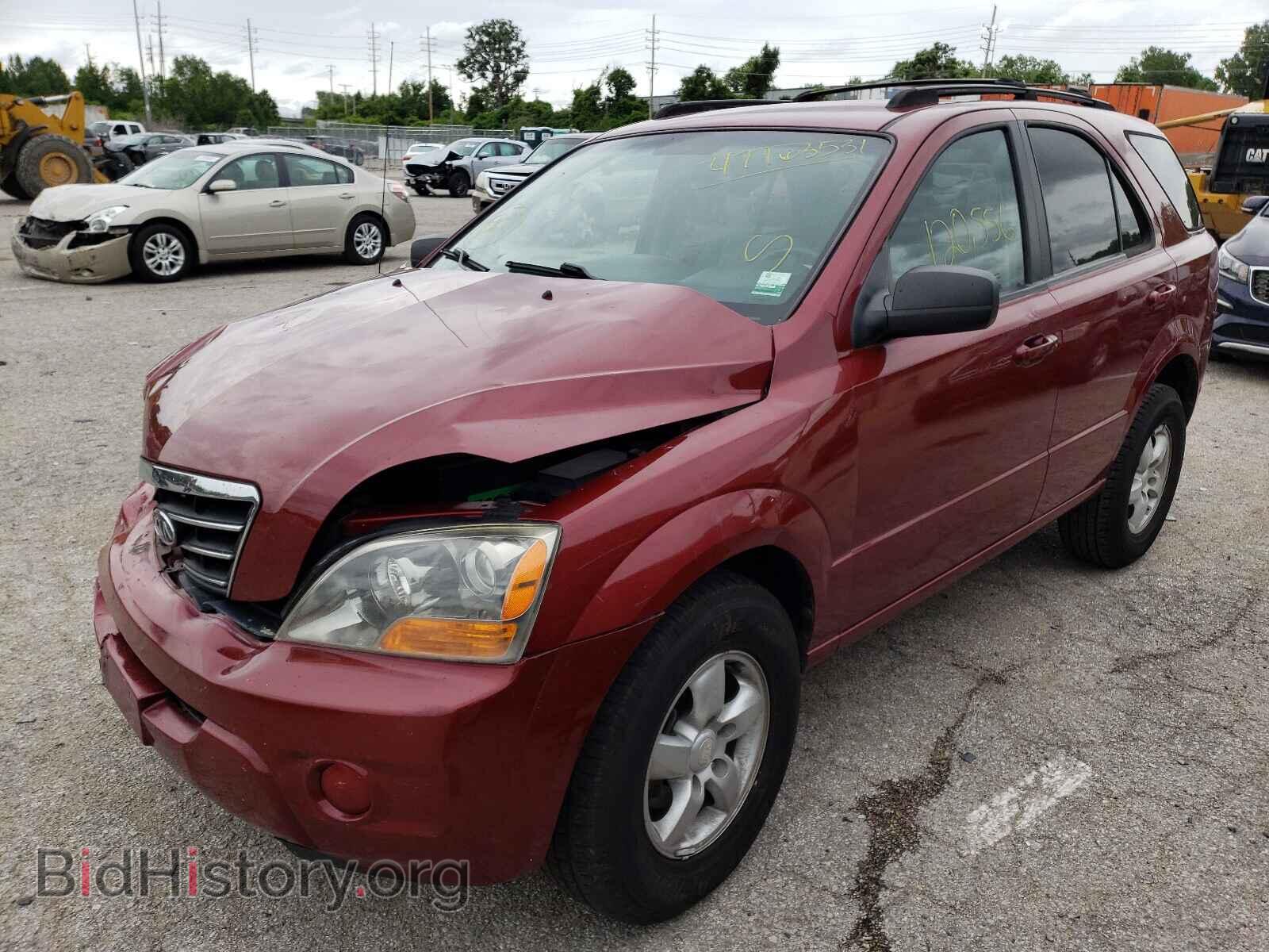 2007 KIA SORENTO - VIN: KNDJD736775669414 - Фото 2
