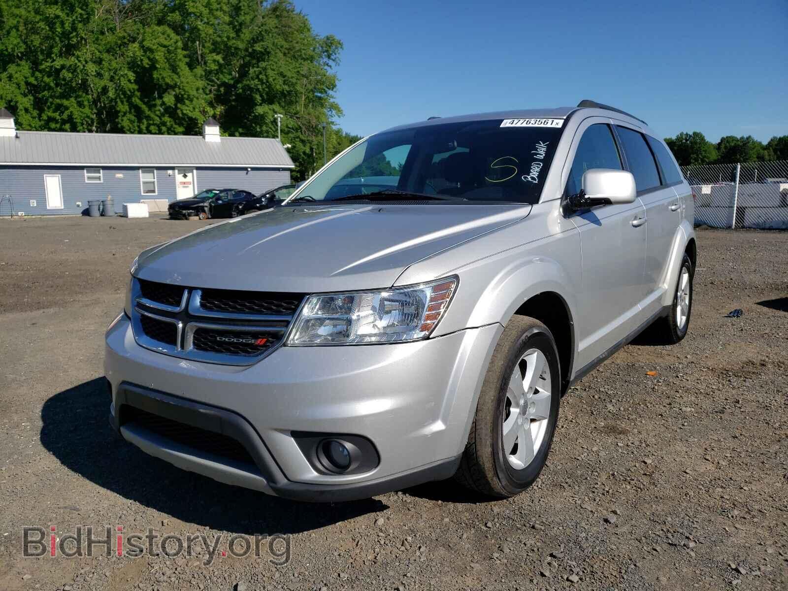 2012 DODGE JOURNEY - VIN: 3C4PDCBG1CT387034 - Фото 2