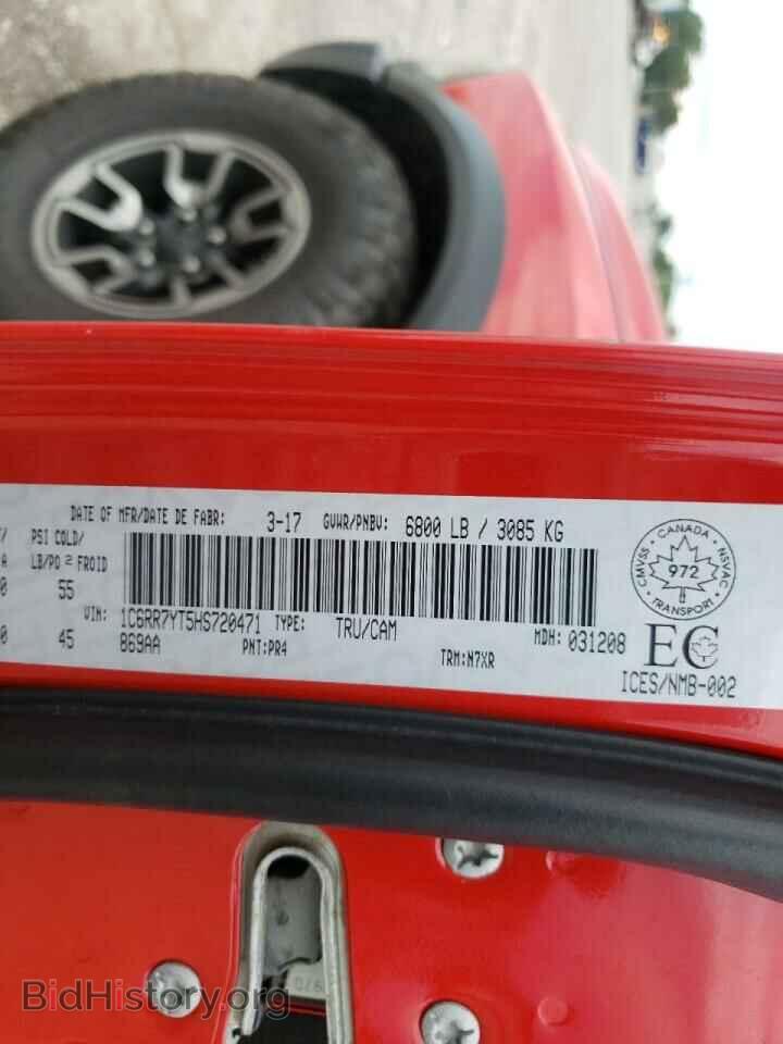 2017 RAM 1500 - VIN: 1C6RR7YT5HS720471 - Фото 10