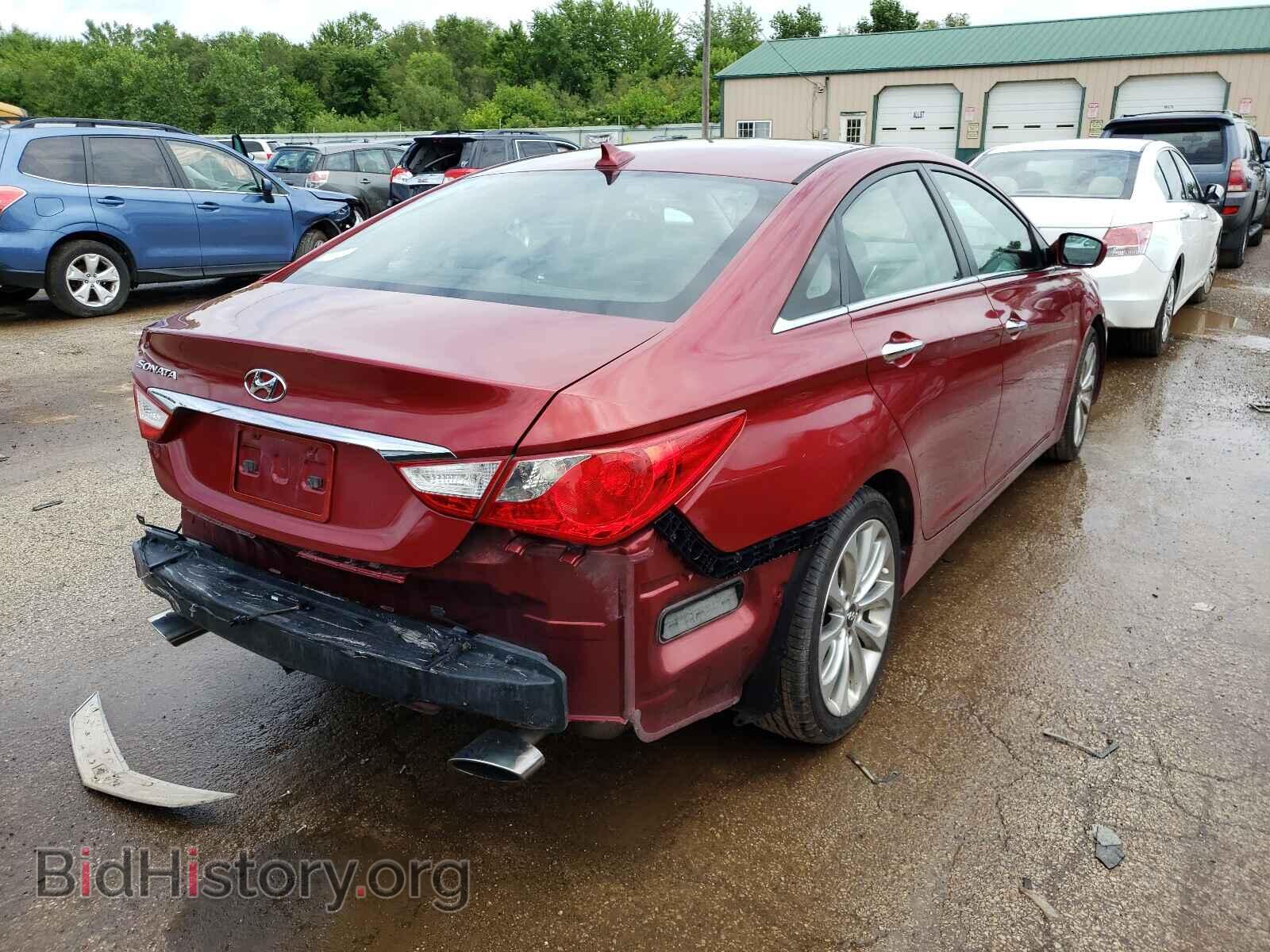 2012 HYUNDAI SONATA - VIN: 5NPEC4AC4CH356326 - Фото 4