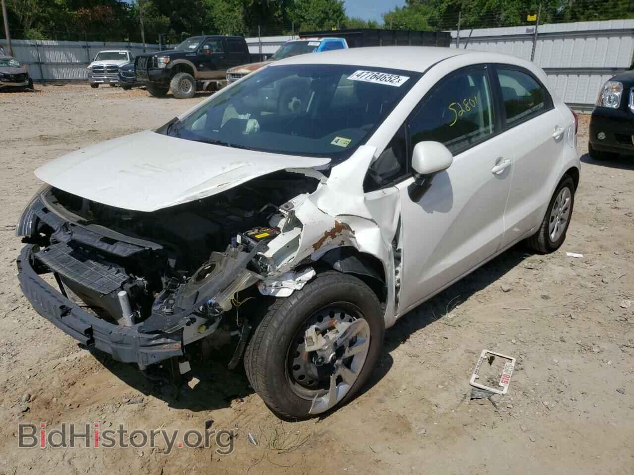 2014 KIA RIO - VIN: KNADN5A32E6418280 - Фото 2