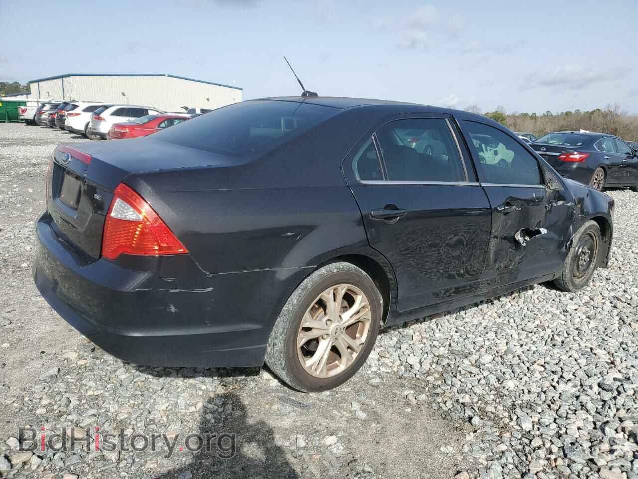 2012 FORD FUSION - VIN: 3FAHP0HA5CR346177 - Фото 3