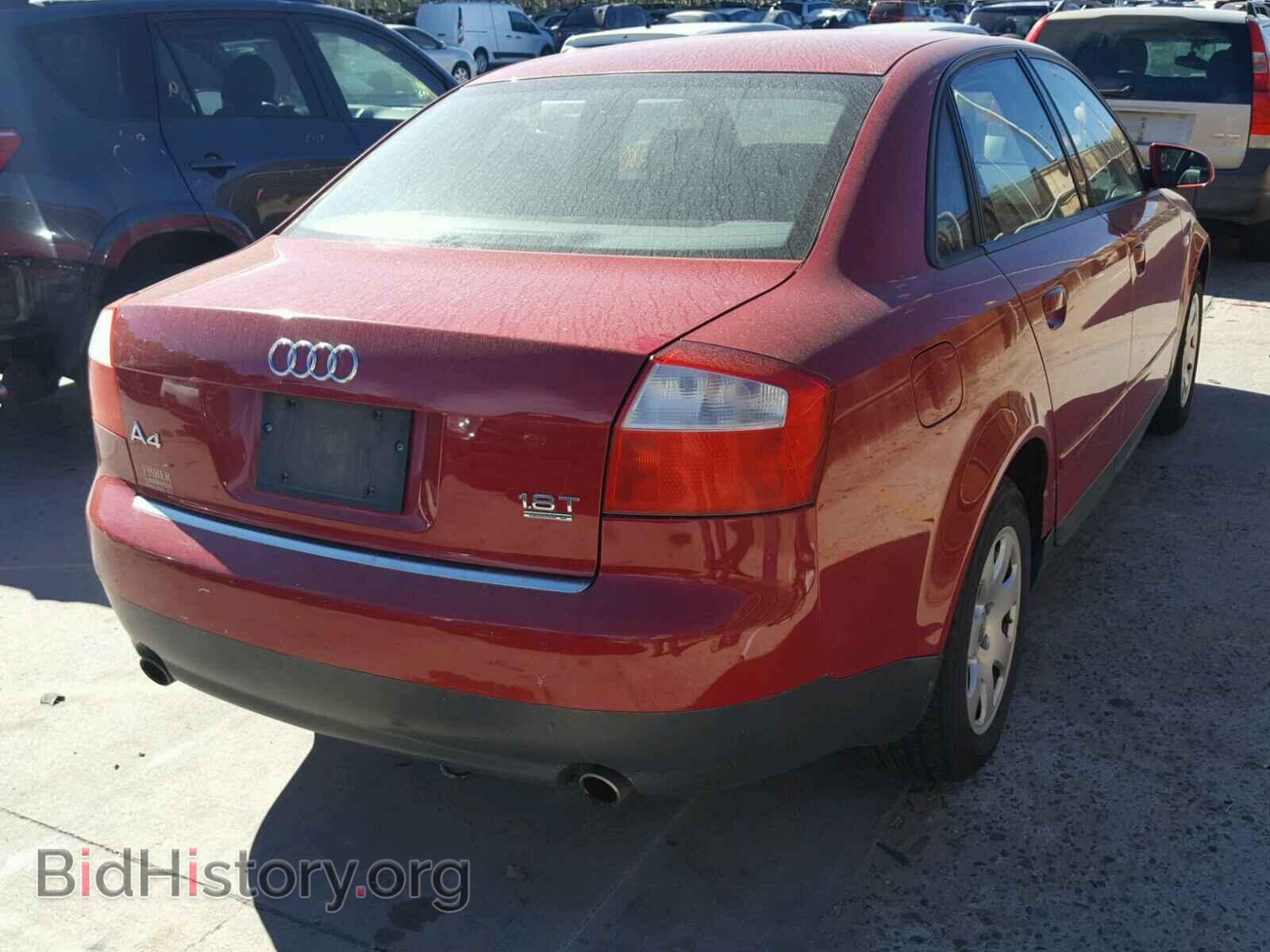 2002 AUDI A4 - VIN: WAULC68E92A312710 - Фото 4