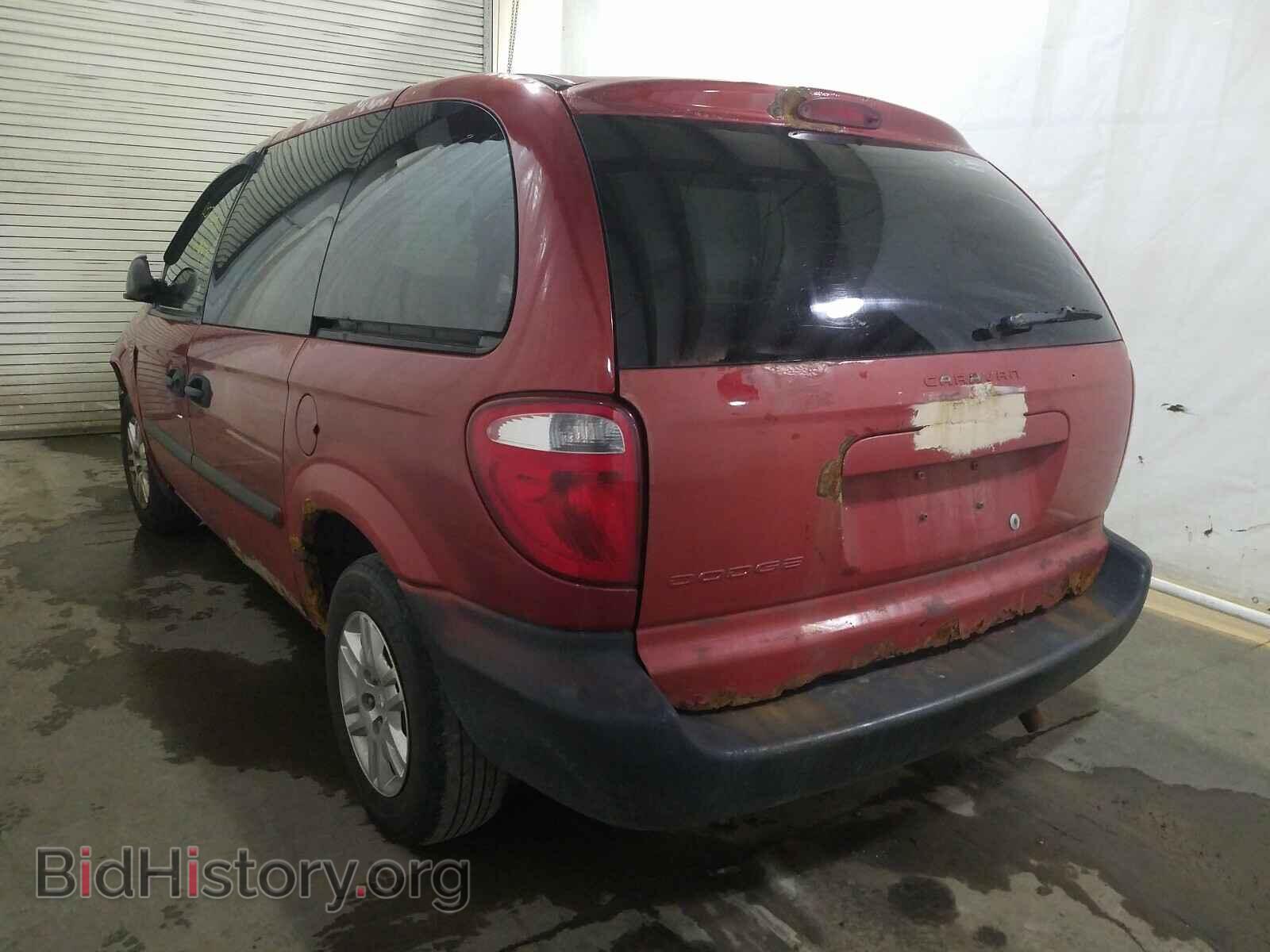 2007 DODGE CARAVAN - VIN: 1D4GP25B17B236156 - Фото 3