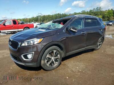 2017 Kia SORENTO EX, бежевый — VIN 5XYPH4A52HG311833, Copart