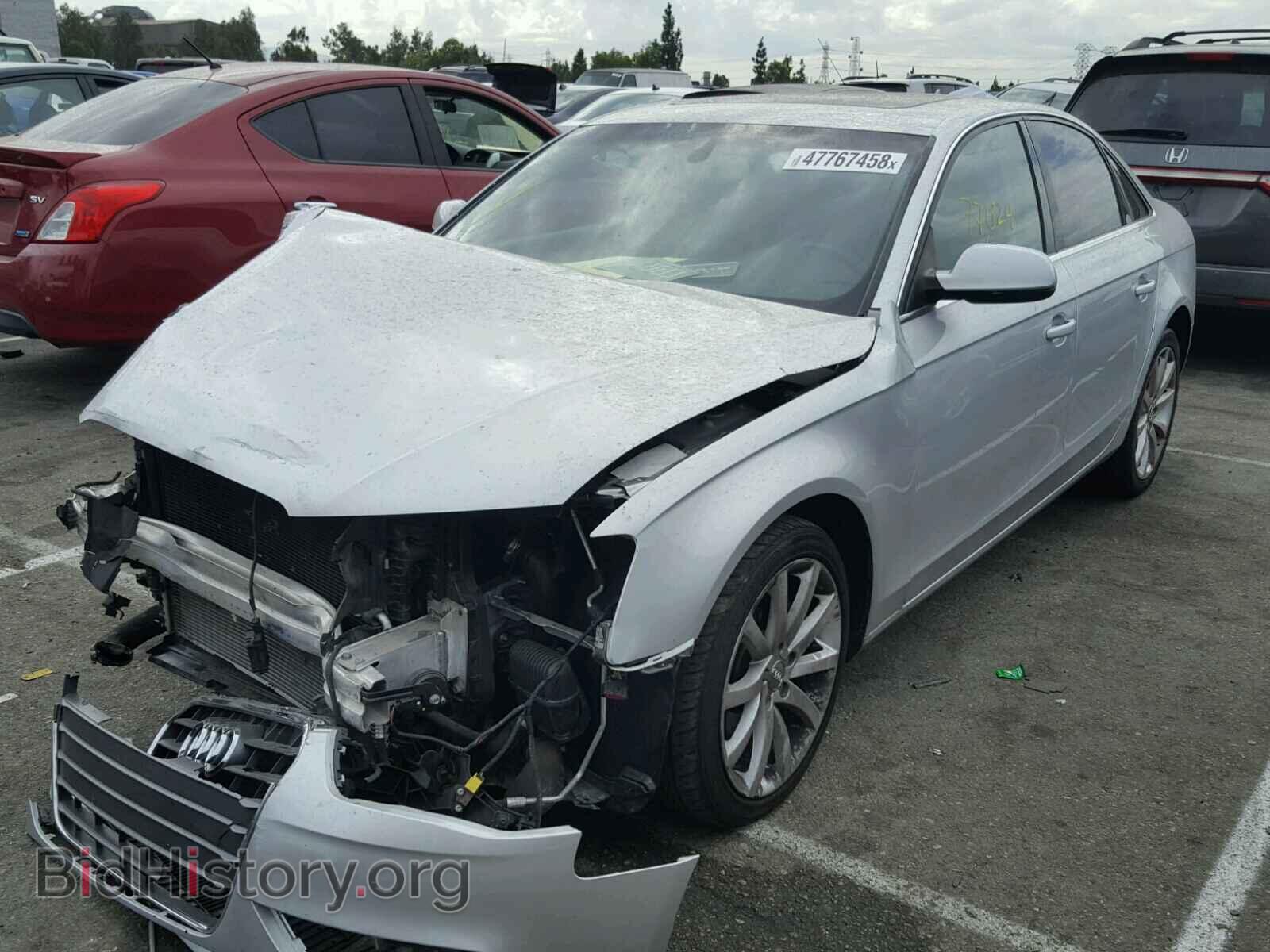 2013 AUDI A4 - VIN: WAUEFAFL5DN022383 - Photo 2