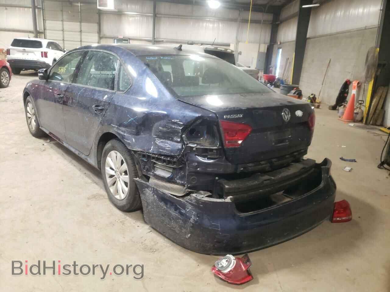 2014 VOLKSWAGEN PASSAT - VIN: 1VWAT7A35EC097101 - Фото 3