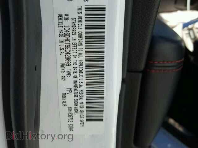 2014 DODGE DURANGO - VIN: 1C4SDHCT9EC428009 - Фото 10