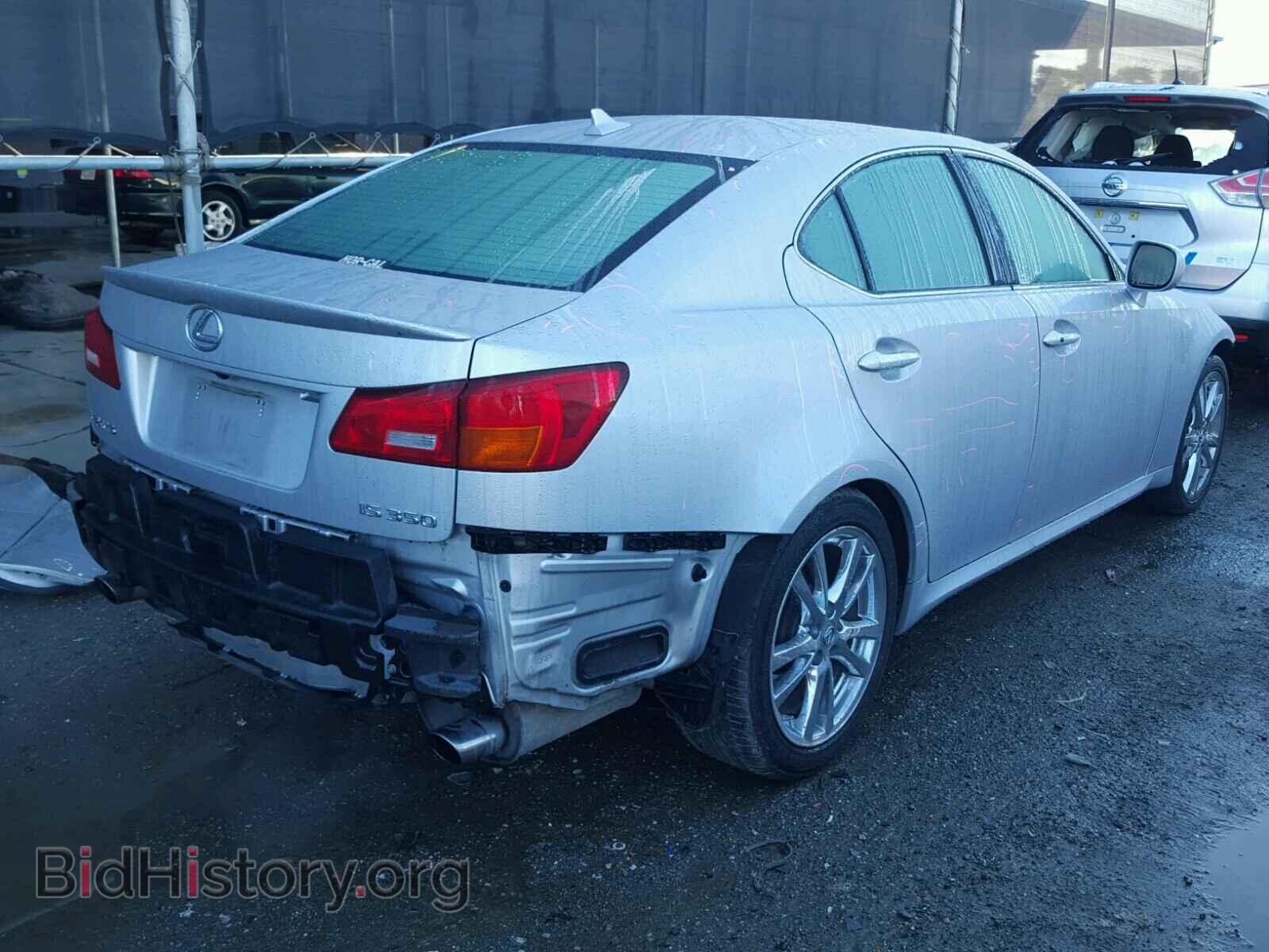 2007 LEXUS IS350 - VIN: JTHBE262972008500 - Photo 4