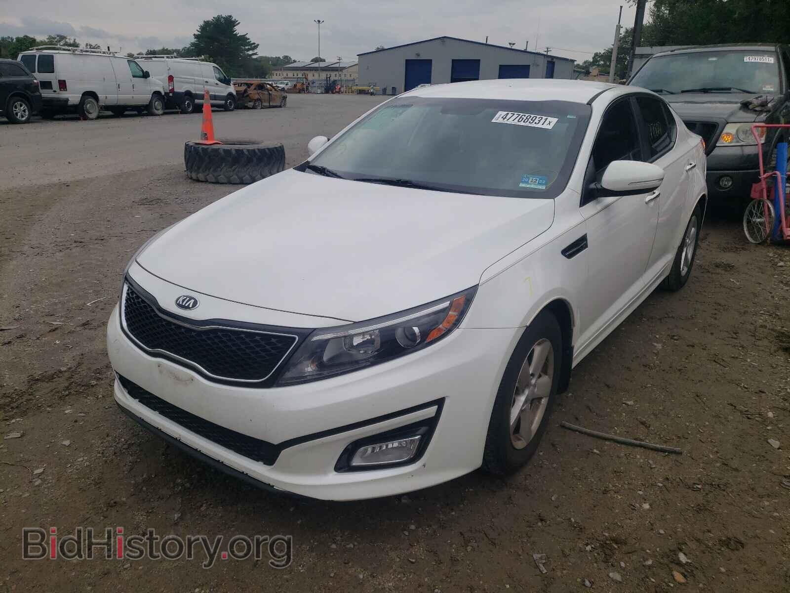 2015 KIA OPTIMA - VIN: KNAGM4A72F5600808 - Фото 2