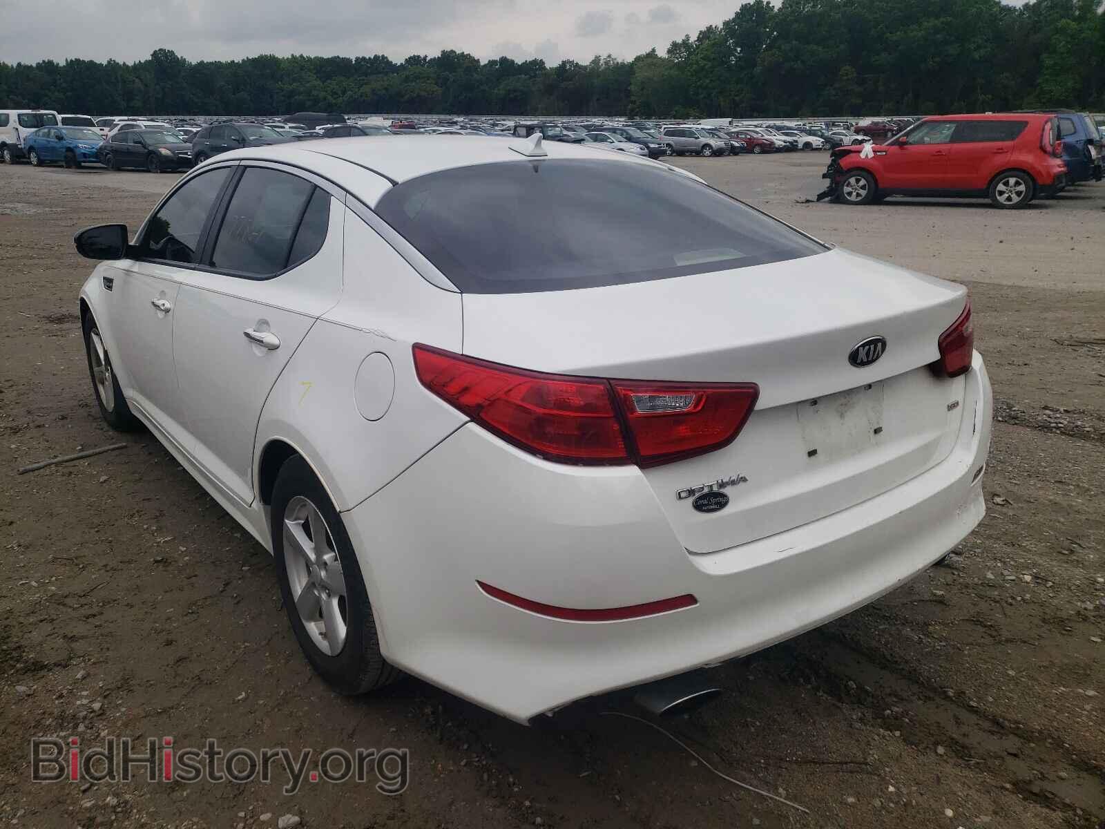 2015 KIA OPTIMA - VIN: KNAGM4A72F5600808 - Фото 3