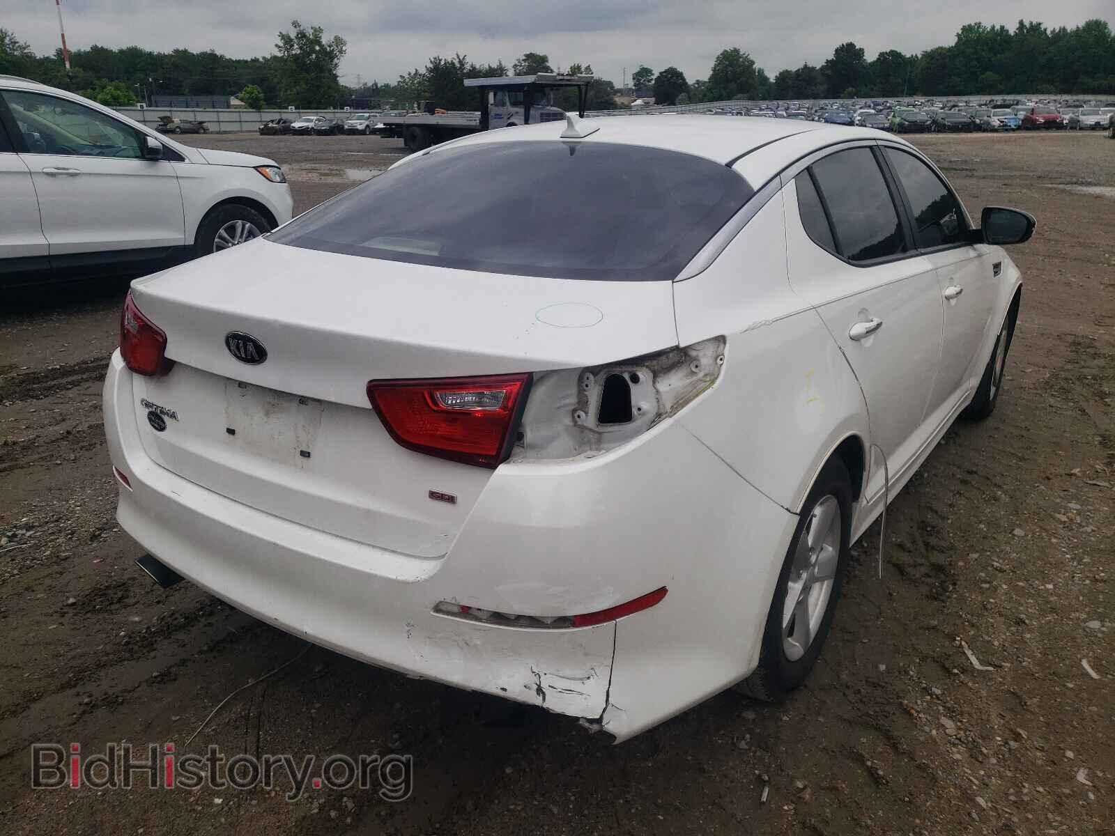 2015 KIA OPTIMA - VIN: KNAGM4A72F5600808 - Фото 4
