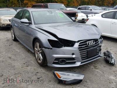 2016 Audi A6 A6 Premium, silver — VIN WAUFGAFC6GN021460, Copart
