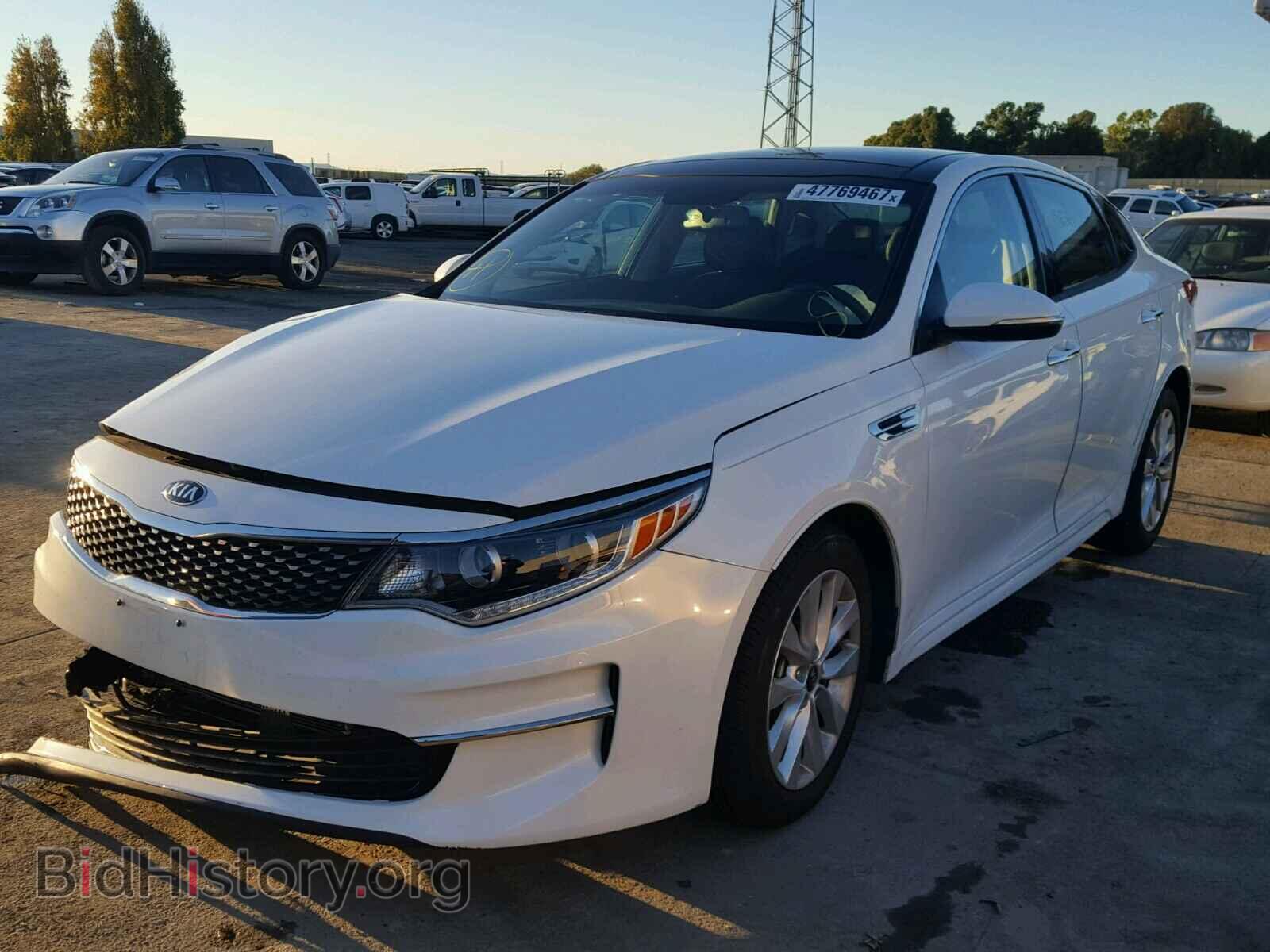 2016 KIA OPTIMA - VIN: 5XXGU4L30GG094891 - Фото 2