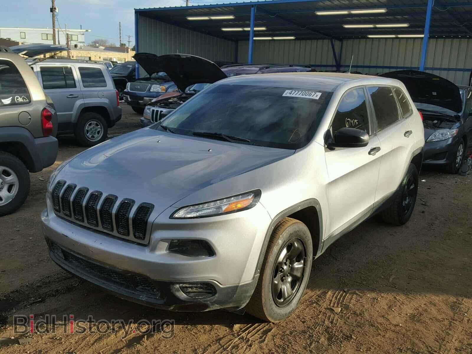 2014 JEEP CHEROKEE - VIN: 1C4PJMAB4EW233354 - Фото 2